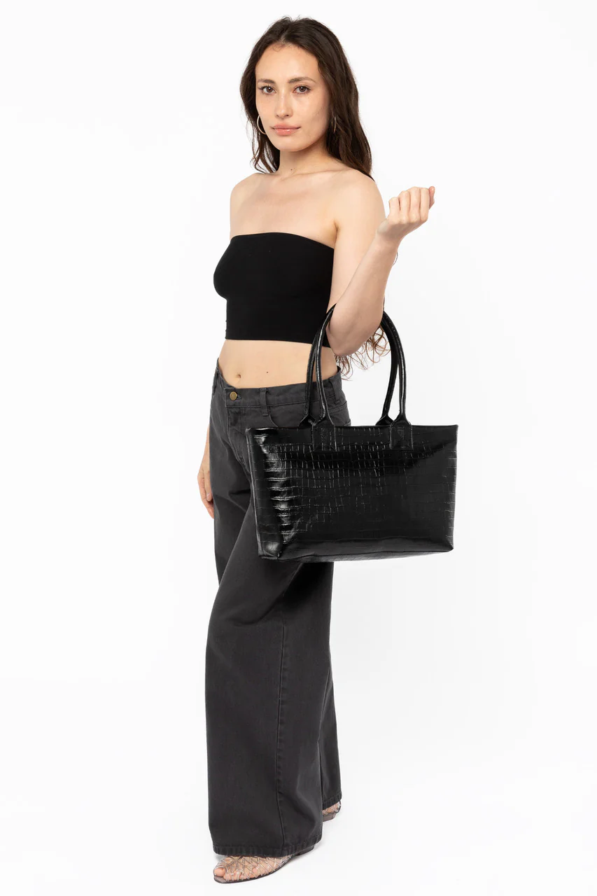 RLH3493 - Crocodile Weekday Tote Bag - Image 8