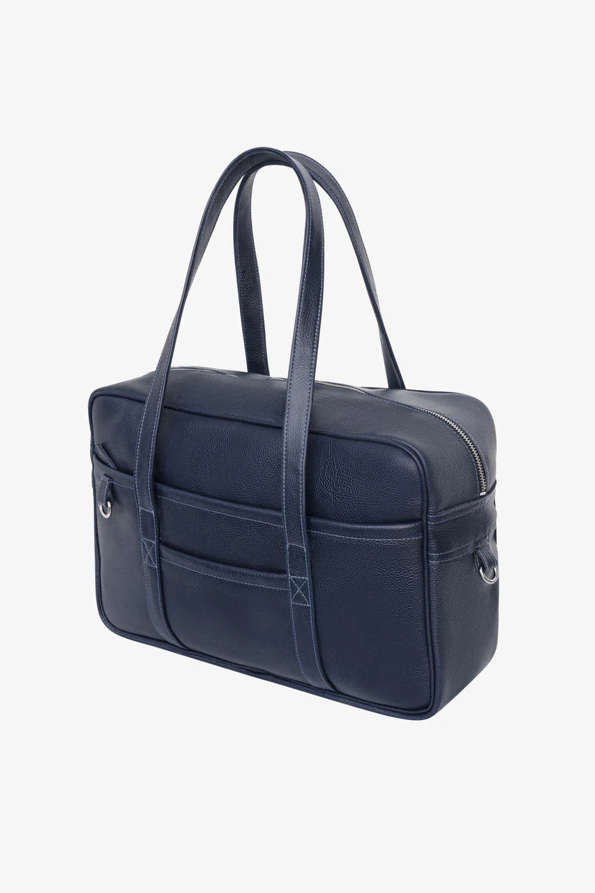 RLH504 - Unisex Leather School Satchel - Image 11