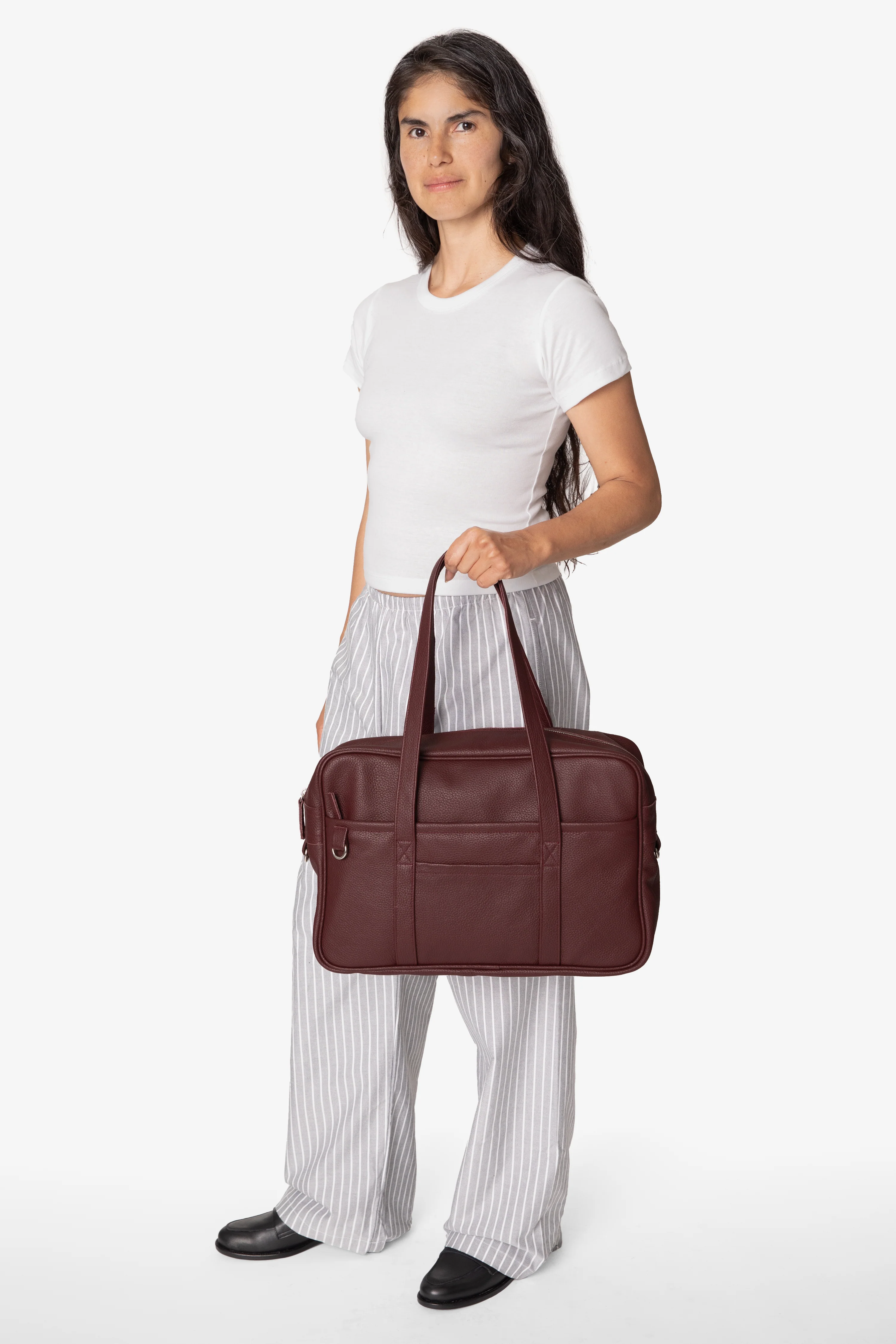 RLH504 - Unisex Leather School Satchel - Image 19