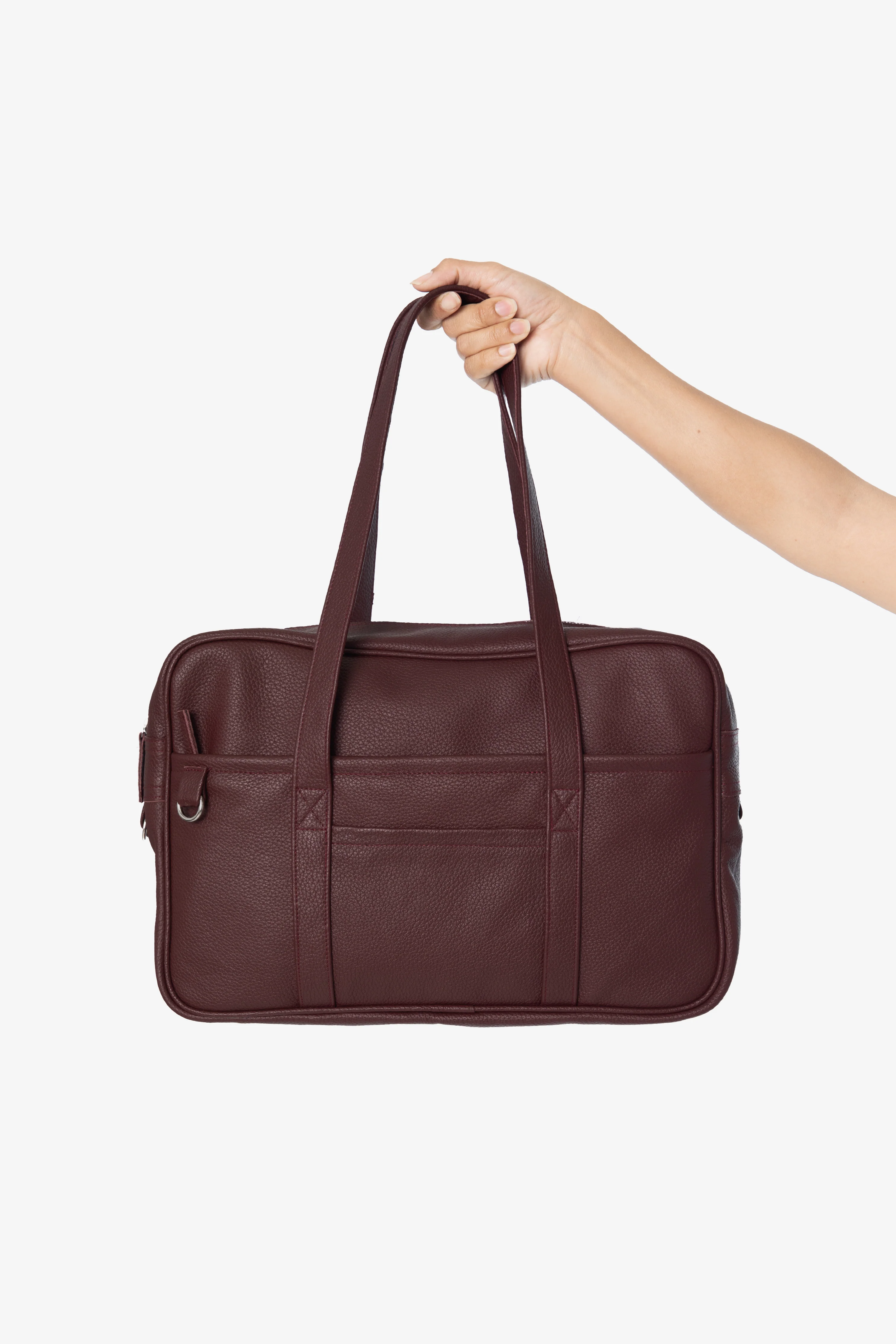 RLH504 - Unisex Leather School Satchel - Image 24