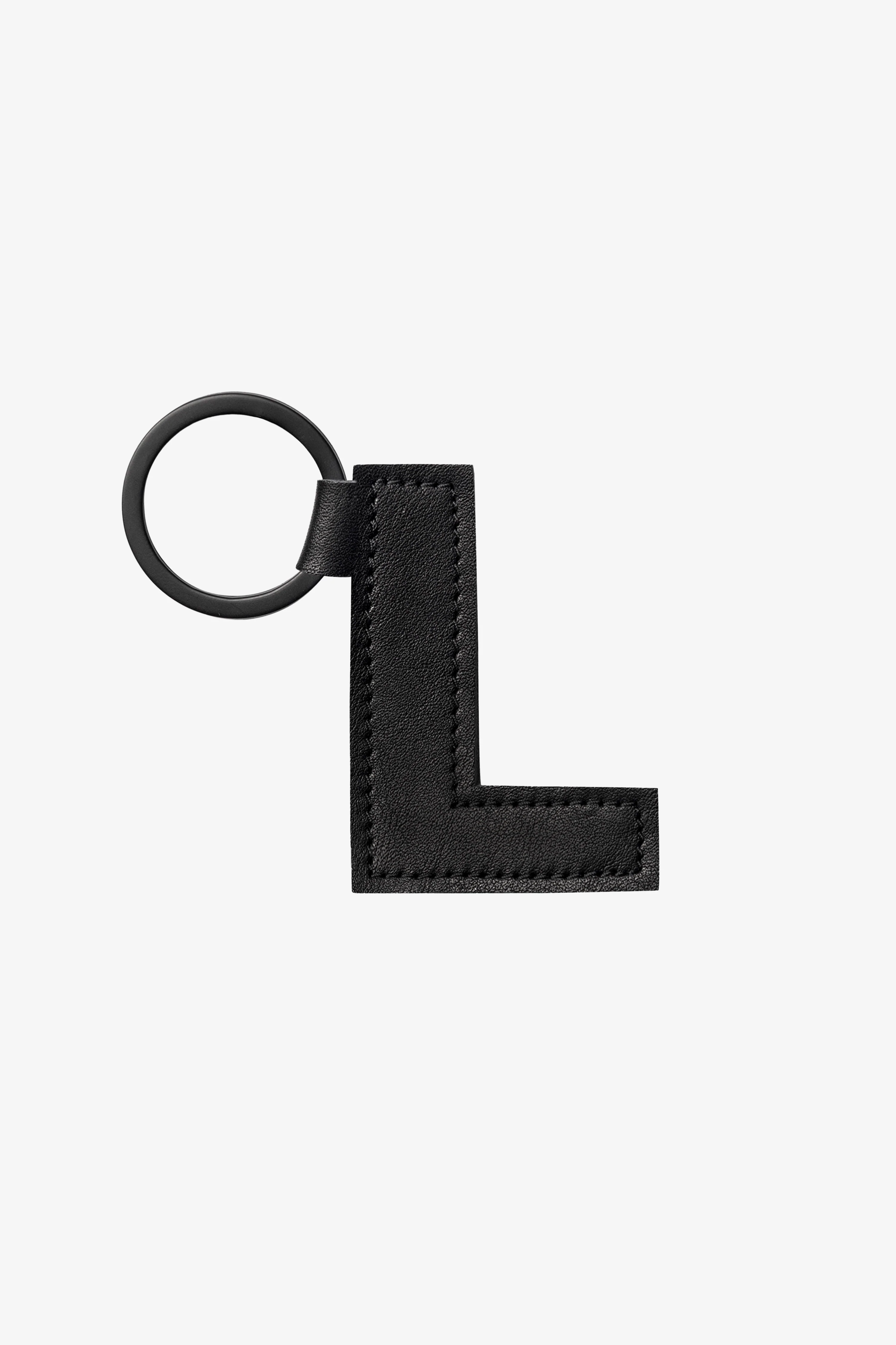 RLH520 - Leather Alphabet Keychain - Image 12