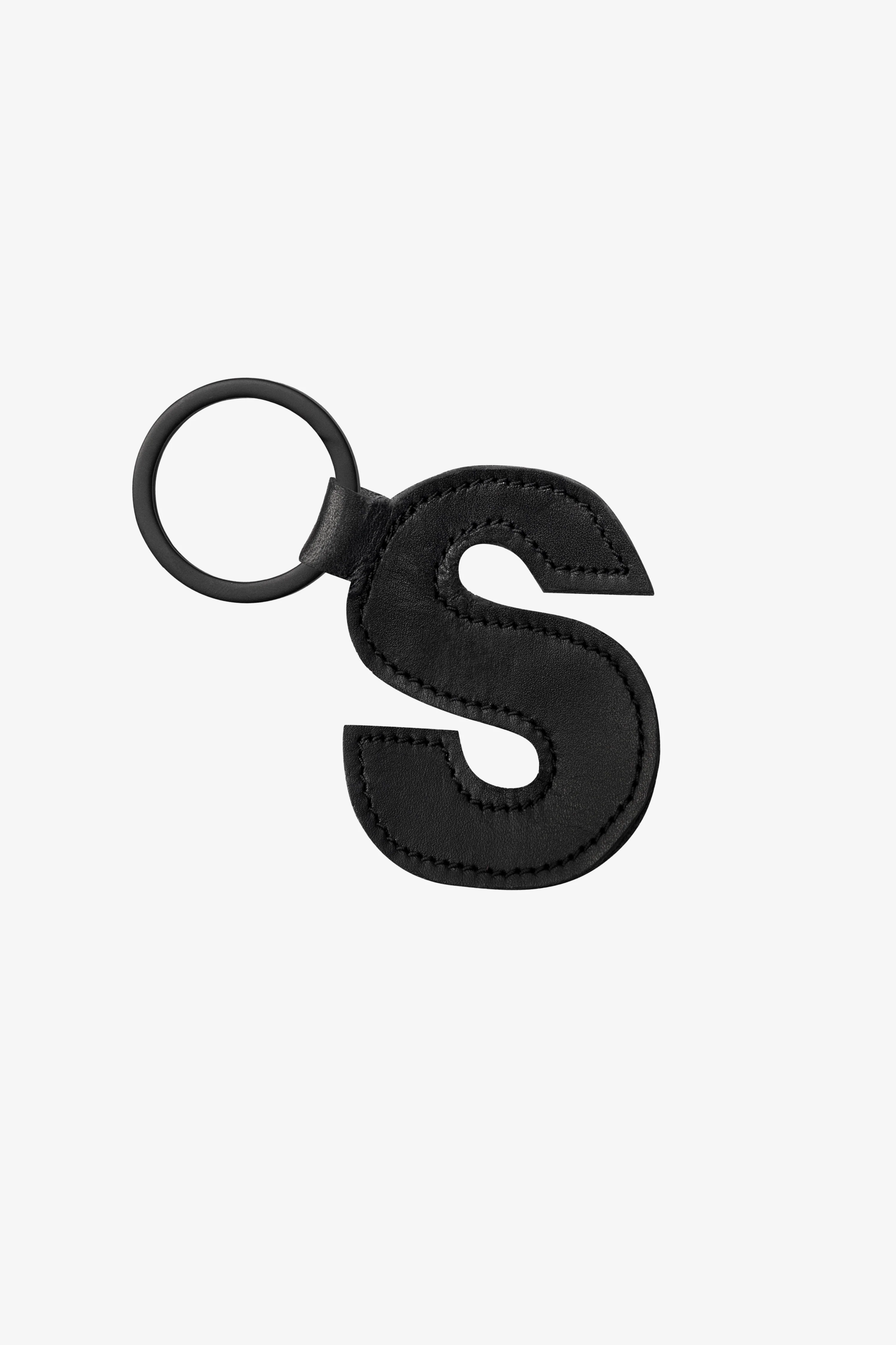 RLH520 - Leather Alphabet Keychain - Image 19