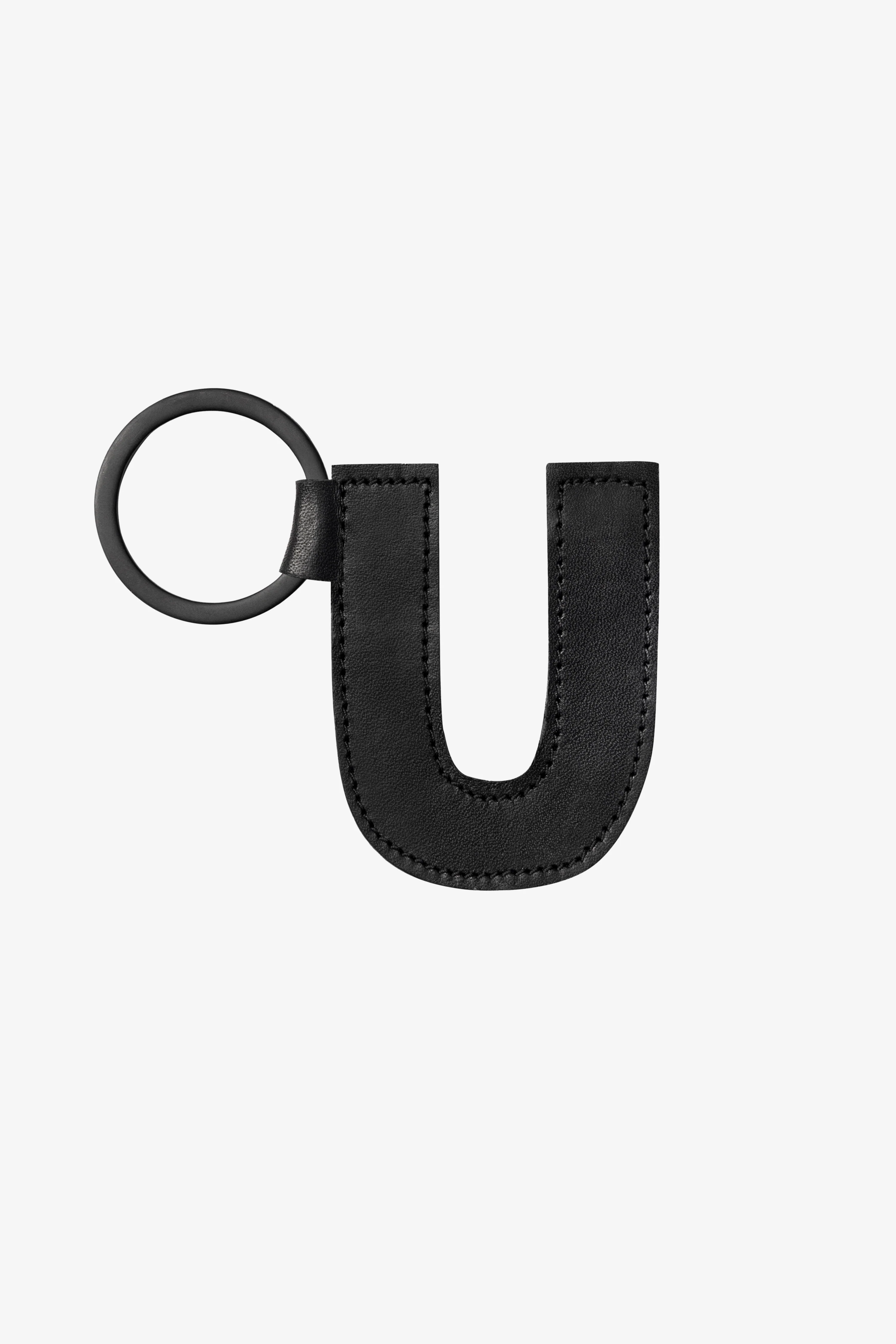 RLH520 - Leather Alphabet Keychain - Image 21