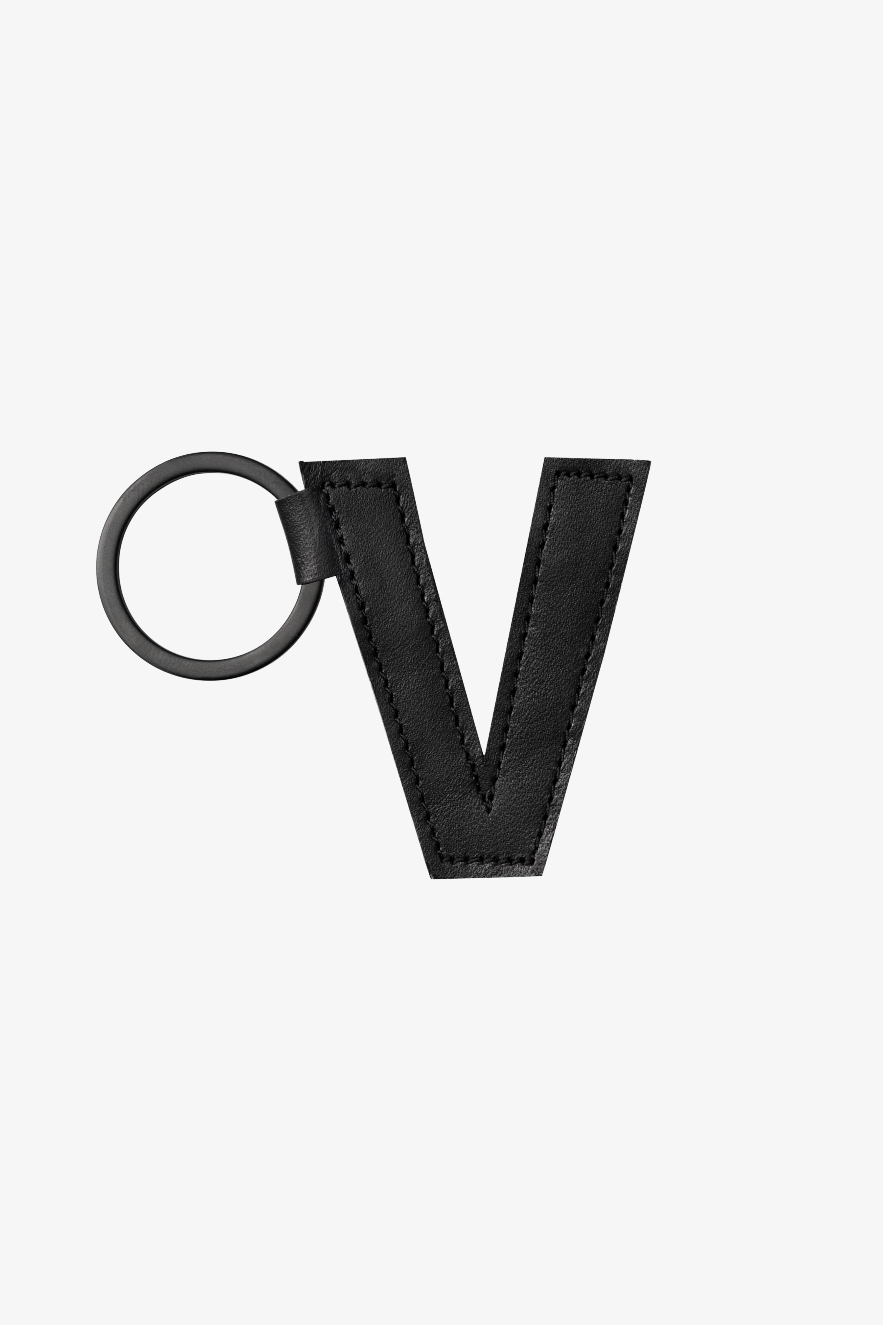 RLH520 - Leather Alphabet Keychain - Image 22