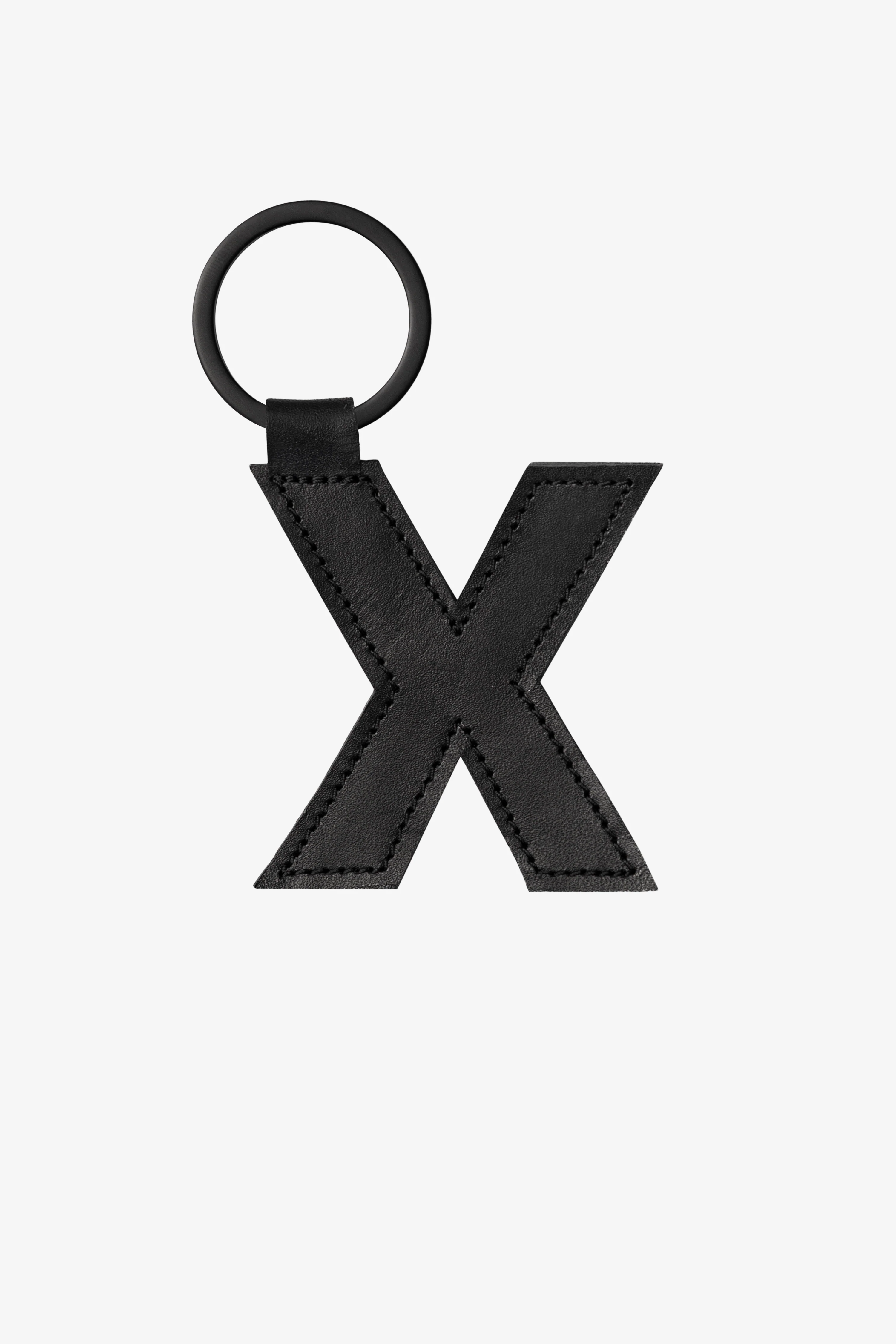 RLH520 - Leather Alphabet Keychain - Image 24