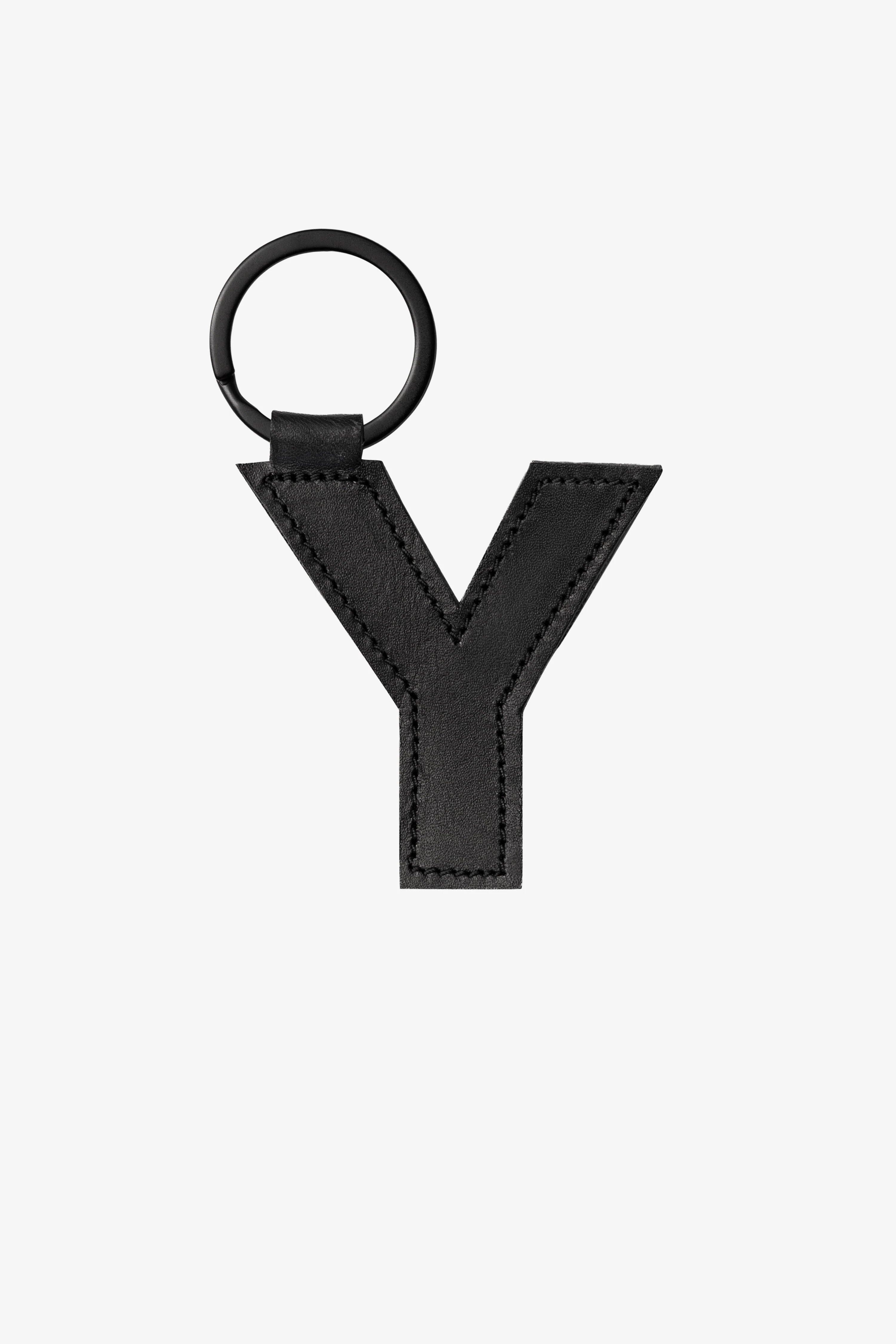 RLH520 - Leather Alphabet Keychain - Image 25