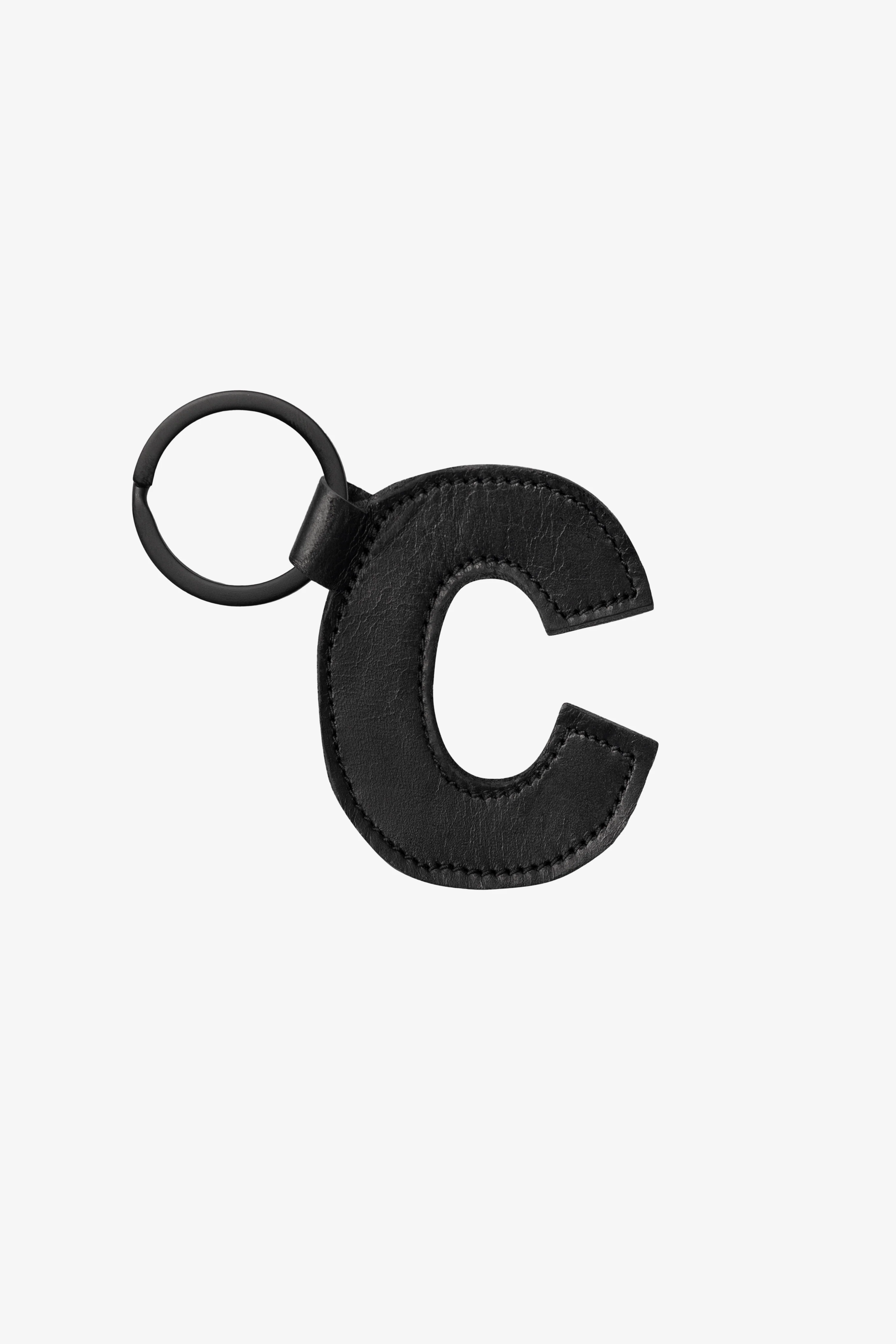RLH520 - Leather Alphabet Keychain - Image 3