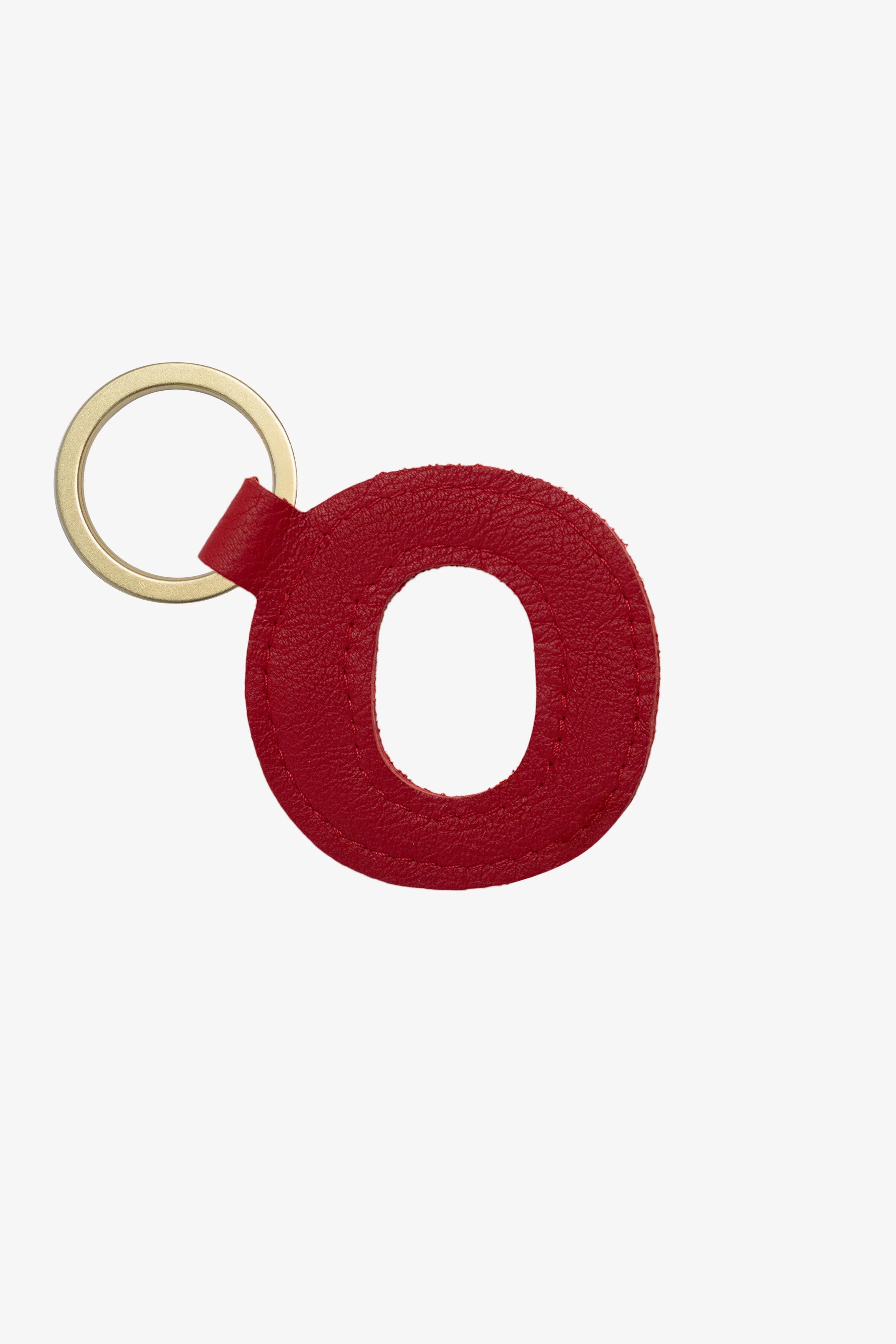 RLH520 - Leather Alphabet Keychain - Image 15