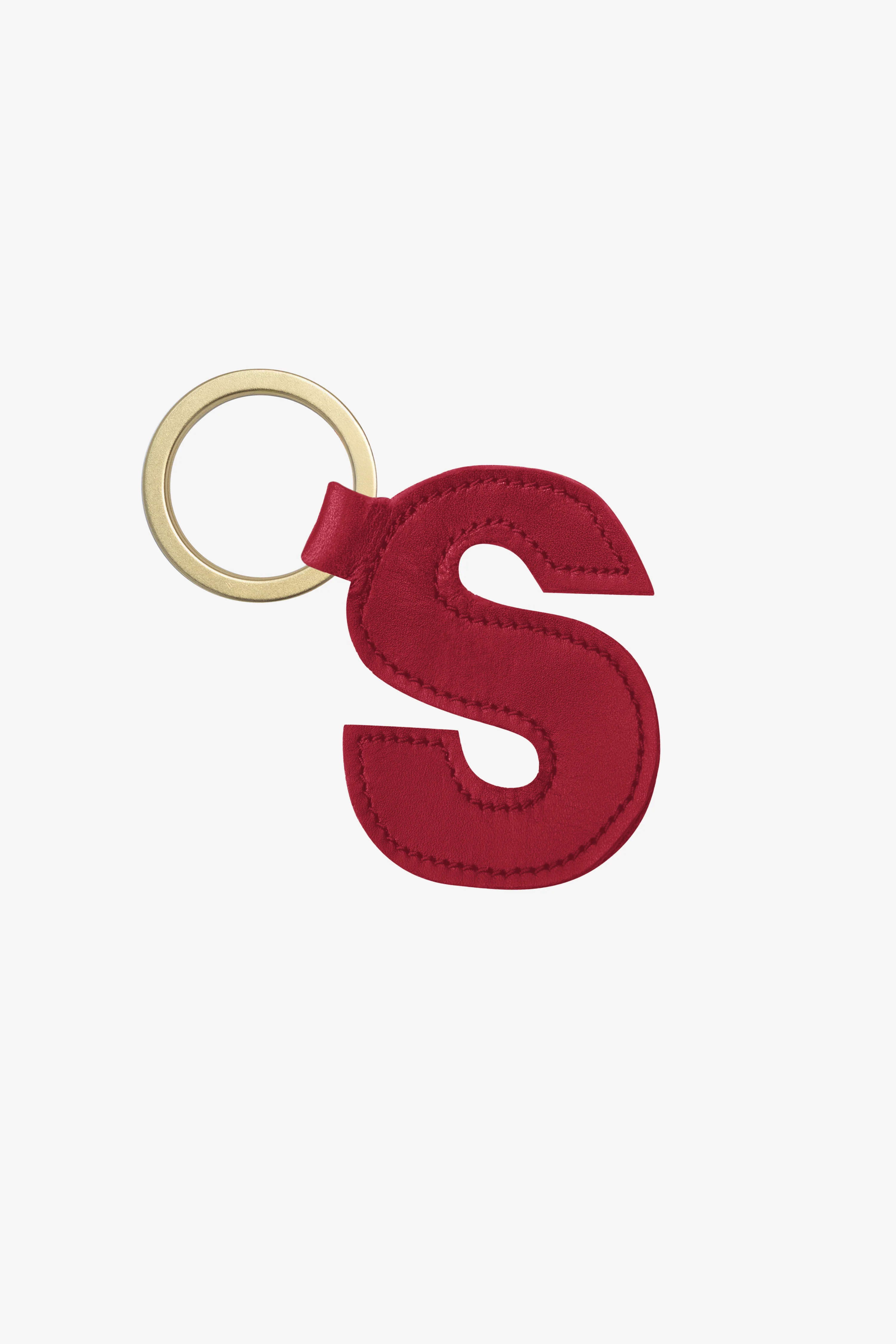 RLH520 - Leather Alphabet Keychain - Image 19