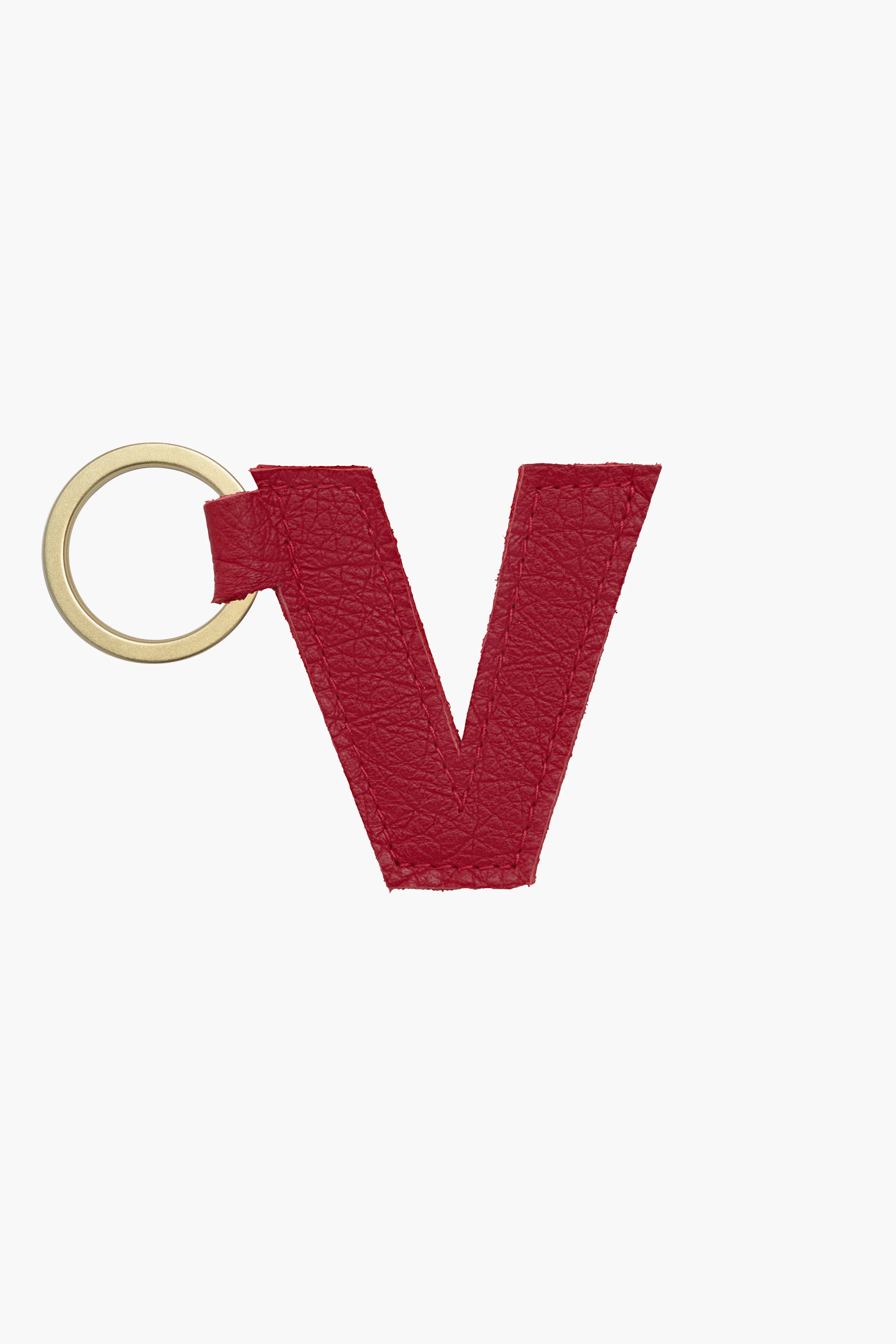 RLH520 - Leather Alphabet Keychain - Image 22