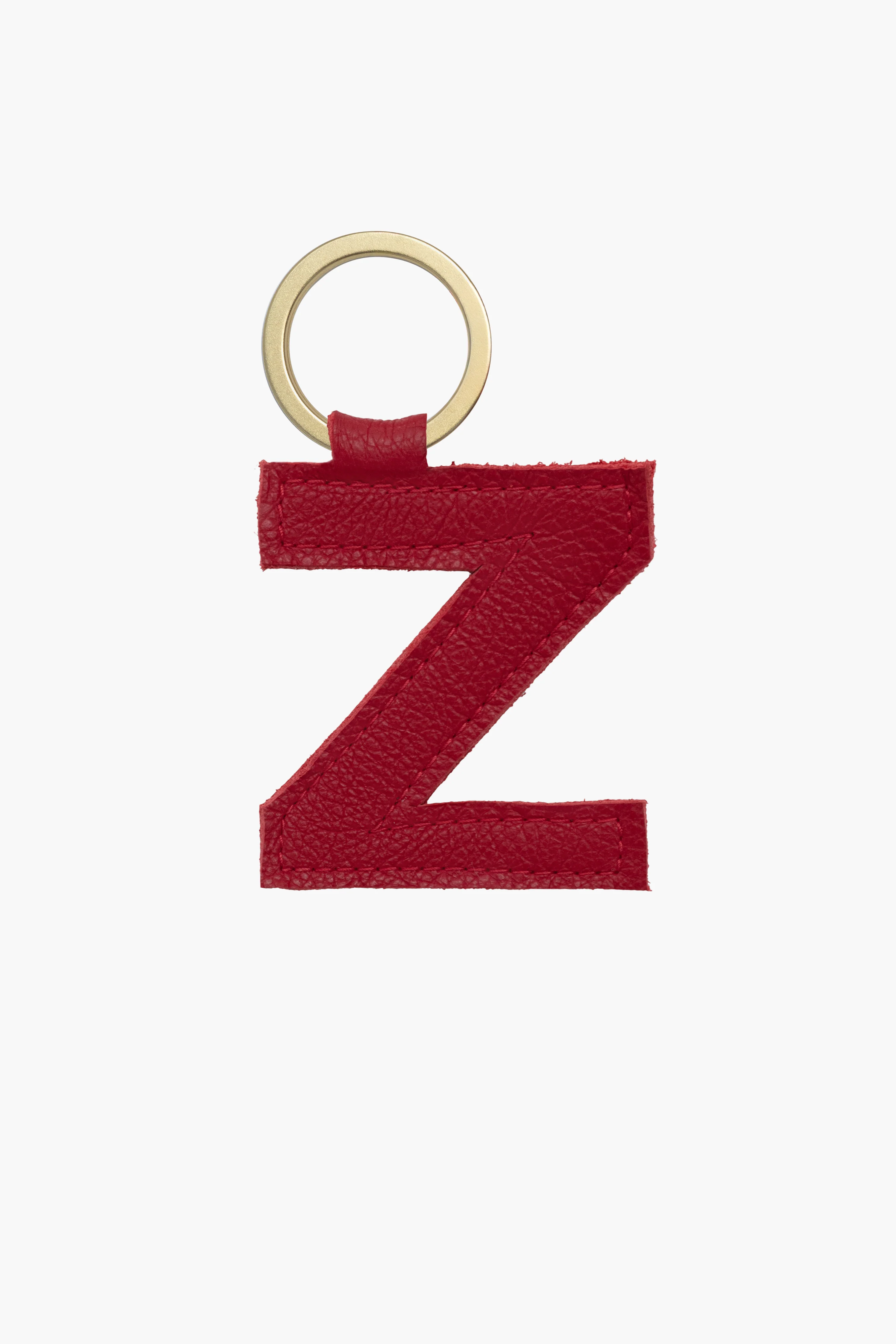 RLH520 - Leather Alphabet Keychain - Image 26