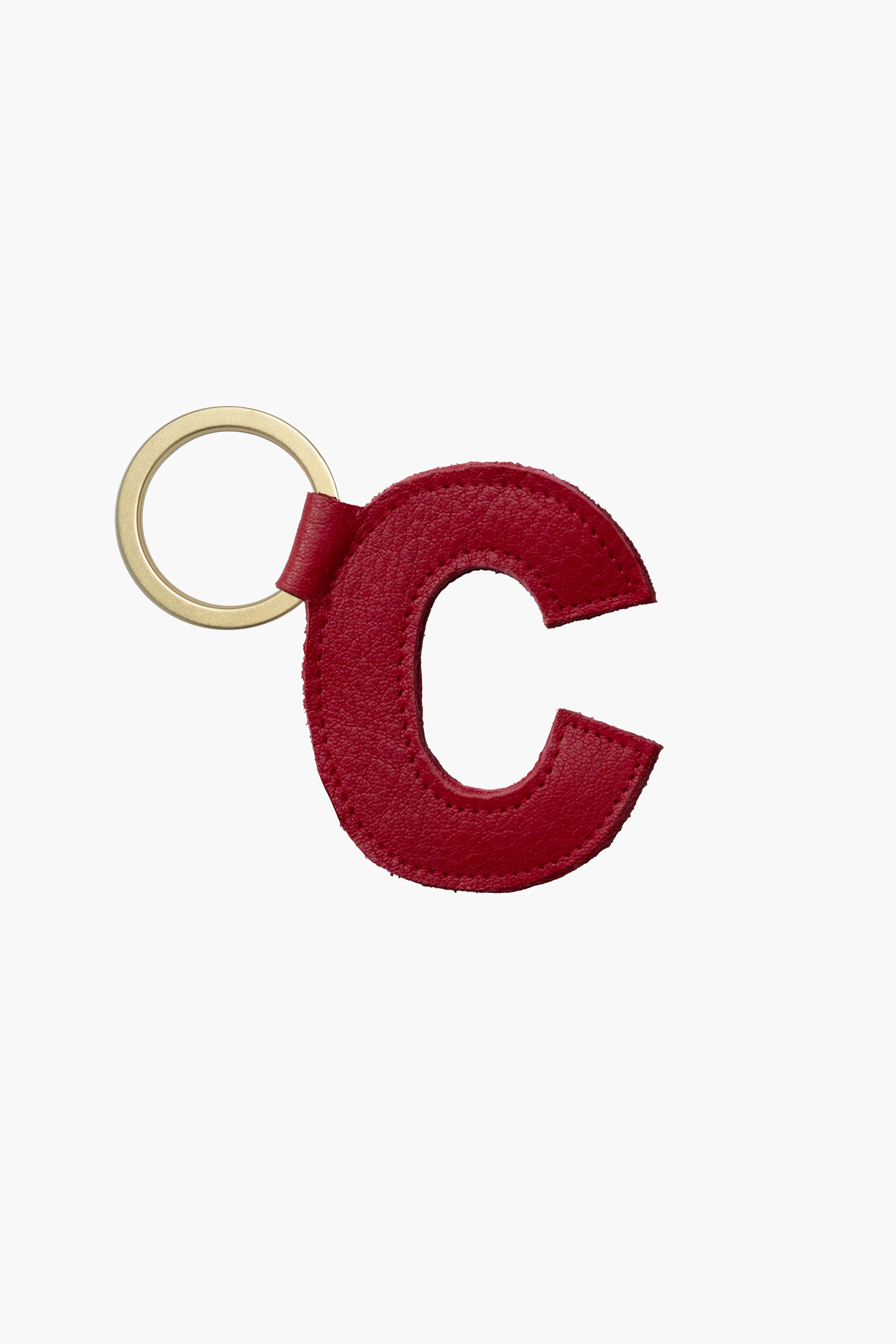 RLH520 - Leather Alphabet Keychain - Image 3