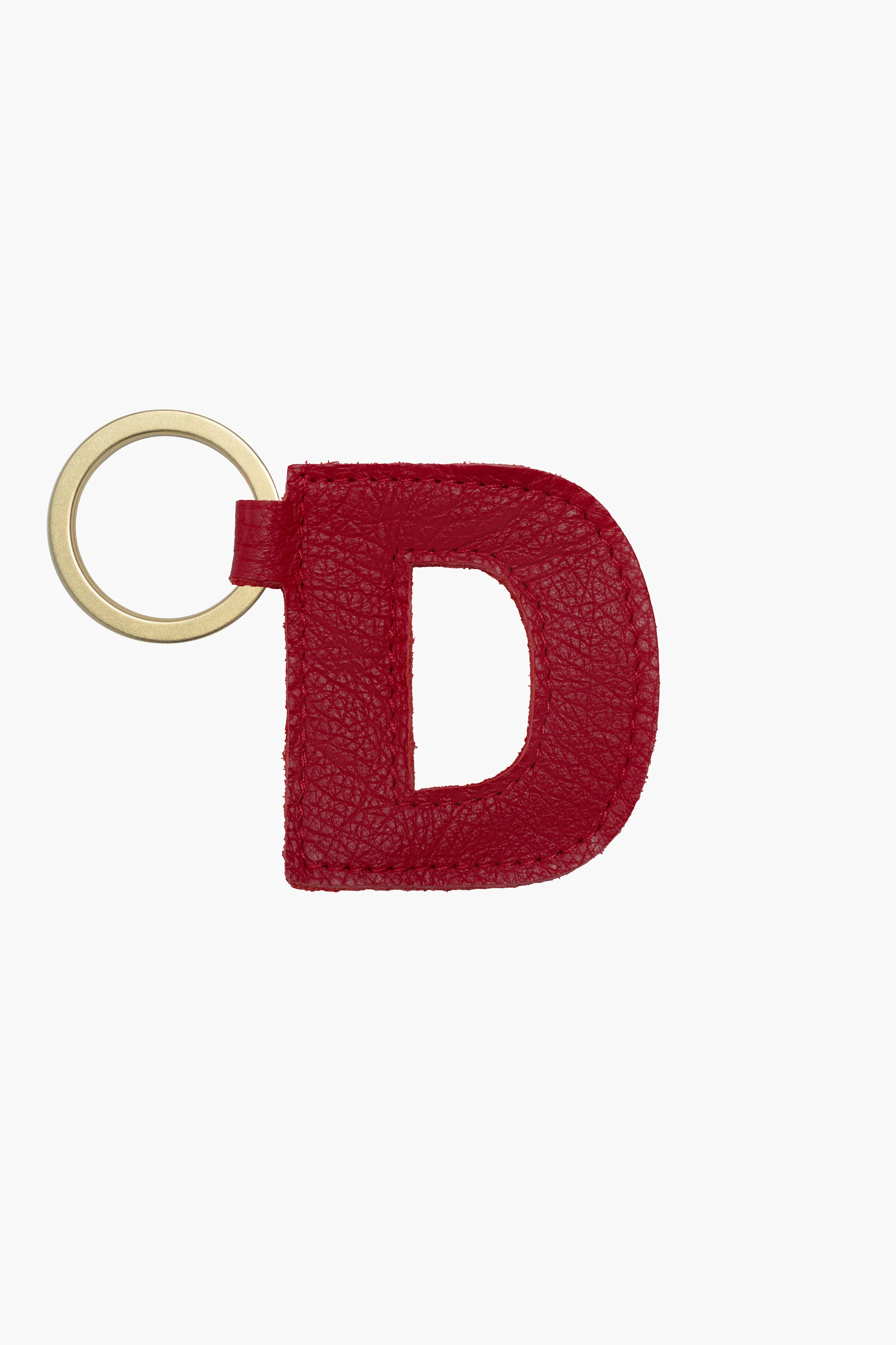 RLH520 - Leather Alphabet Keychain - Image 4