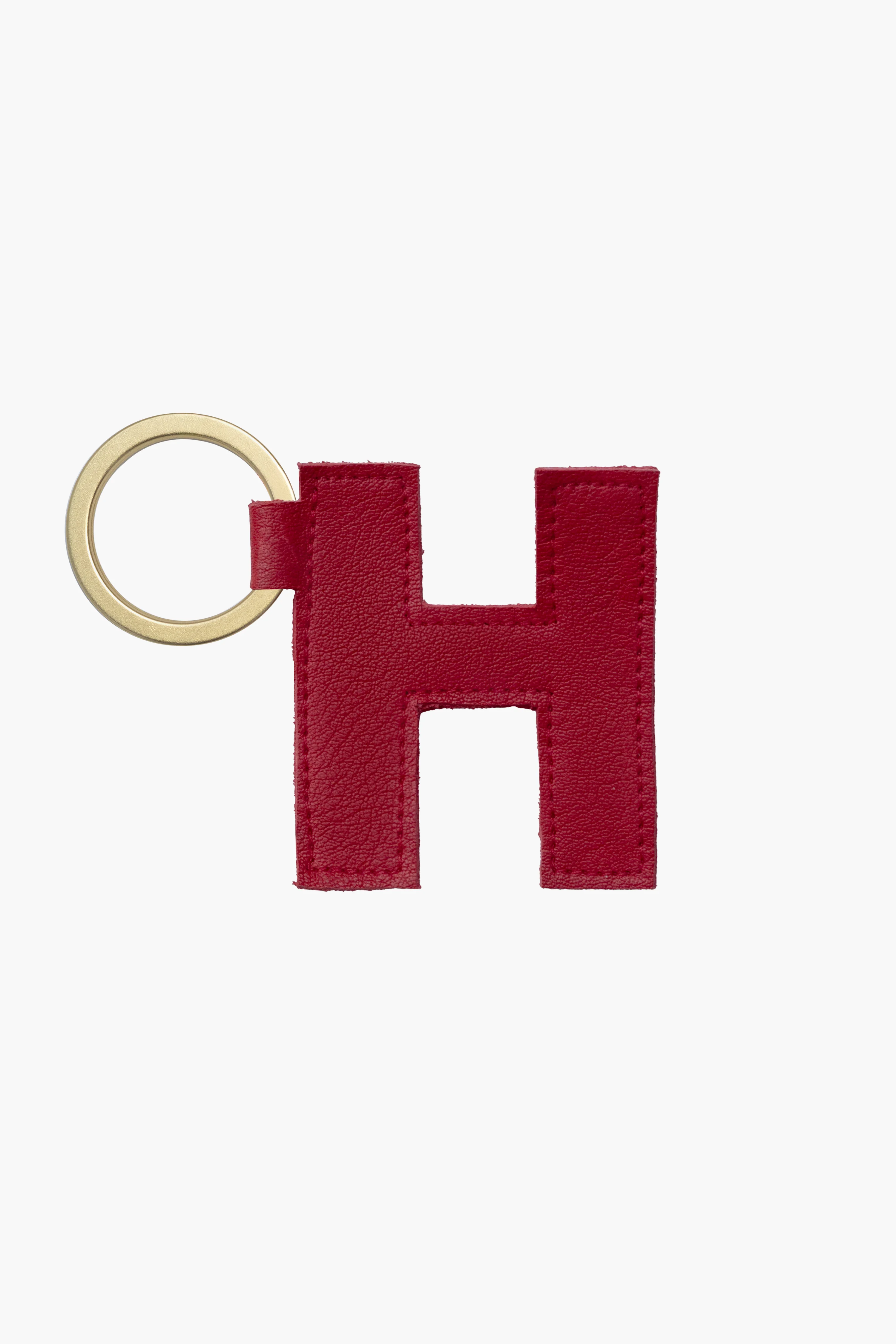 RLH520 - Leather Alphabet Keychain - Image 8