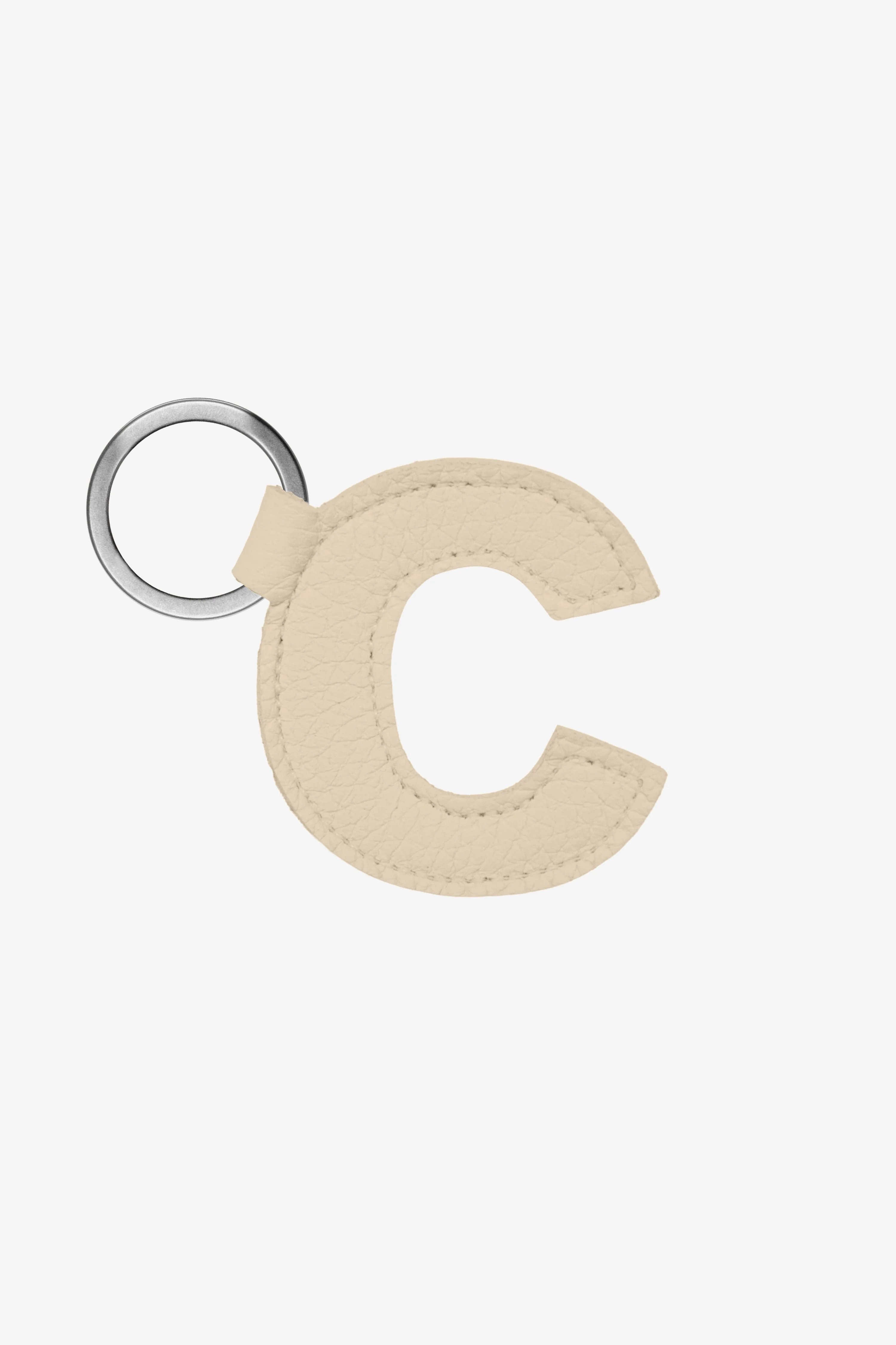 RLH520 - Leather Alphabet Keychain - Image 3