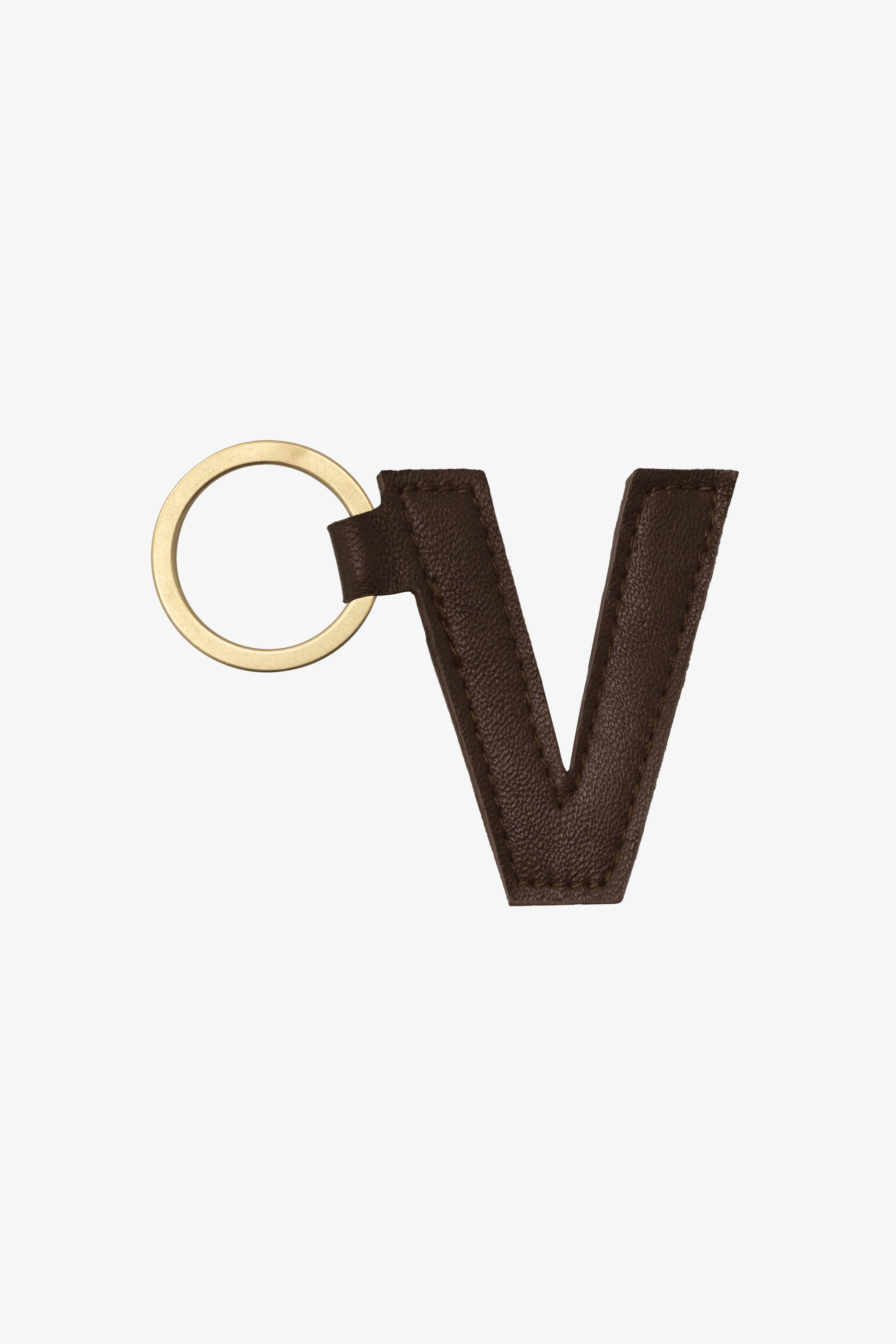 RLH520 - Leather Alphabet Keychain - Image 13