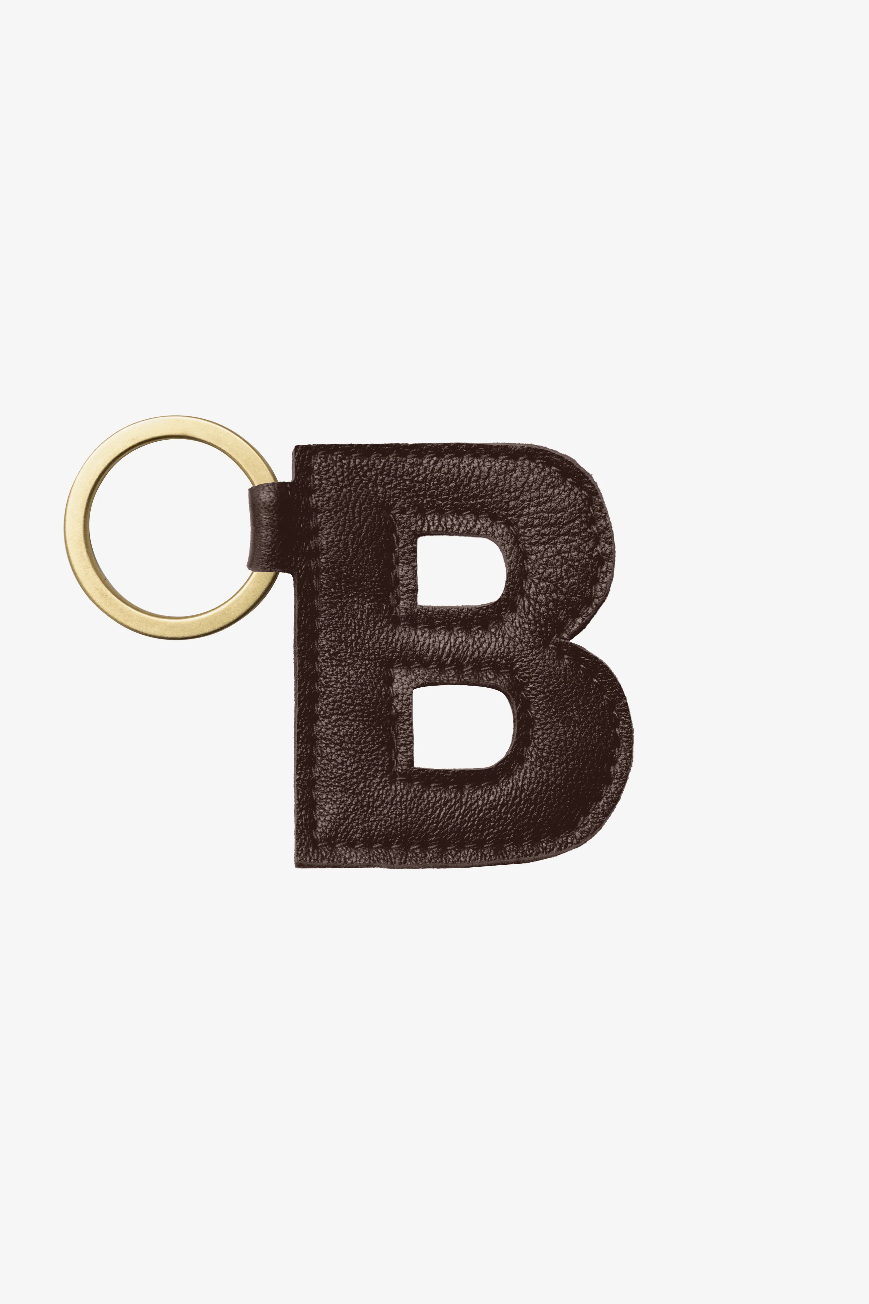 RLH520 - Leather Alphabet Keychain - Image 2