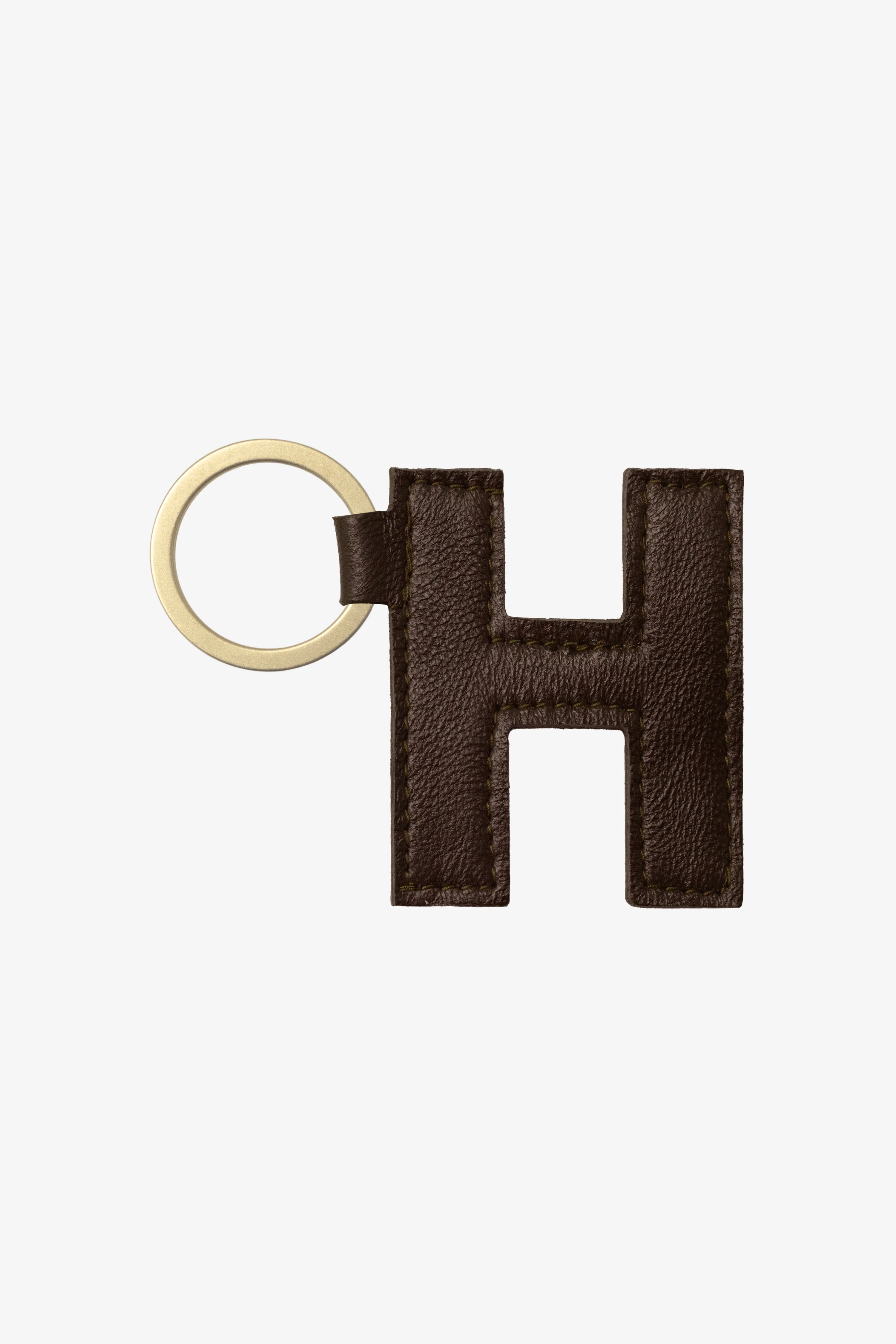 RLH520 - Leather Alphabet Keychain - Image 26