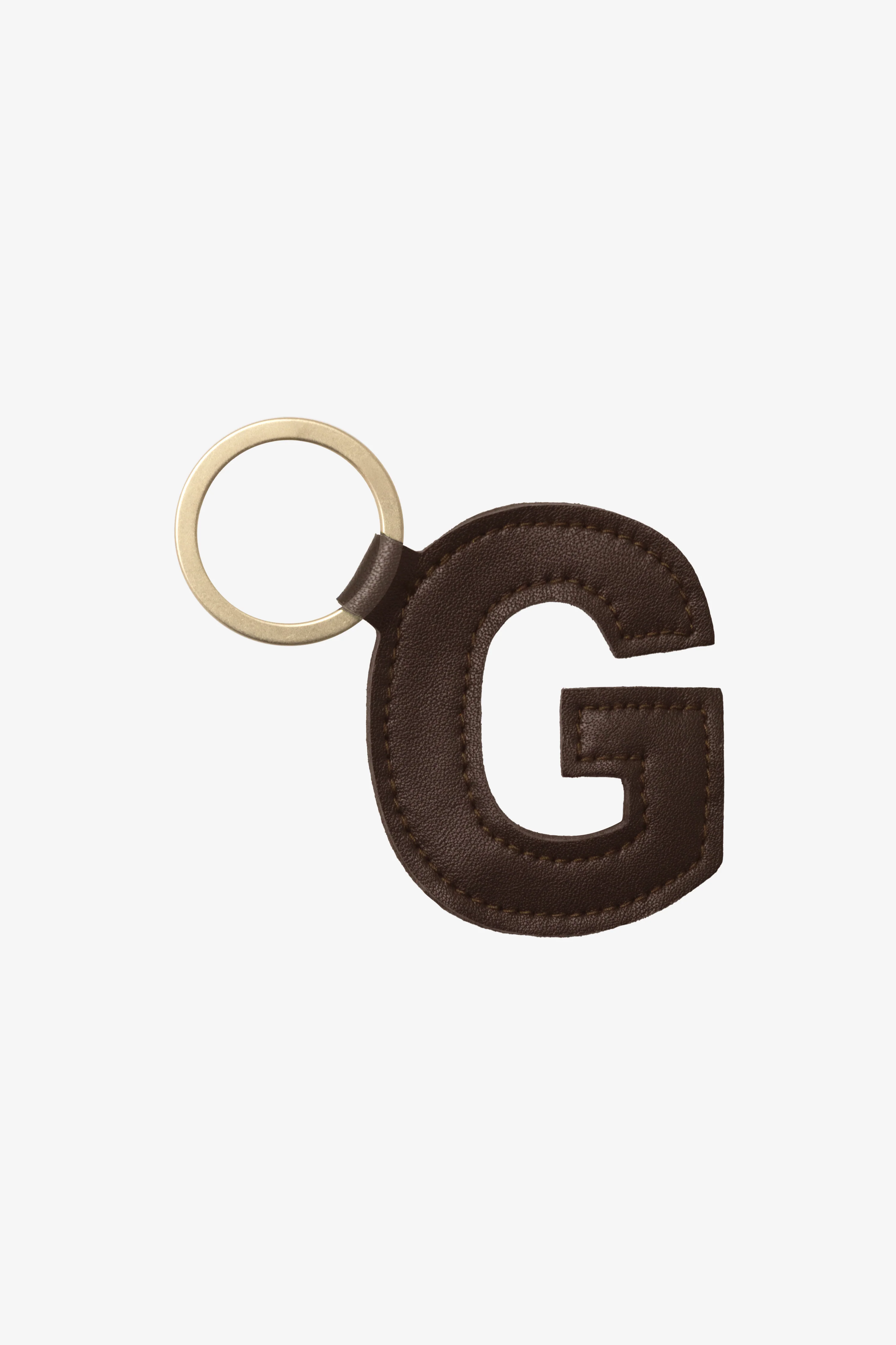 RLH520 - Leather Alphabet Keychain - Image 27