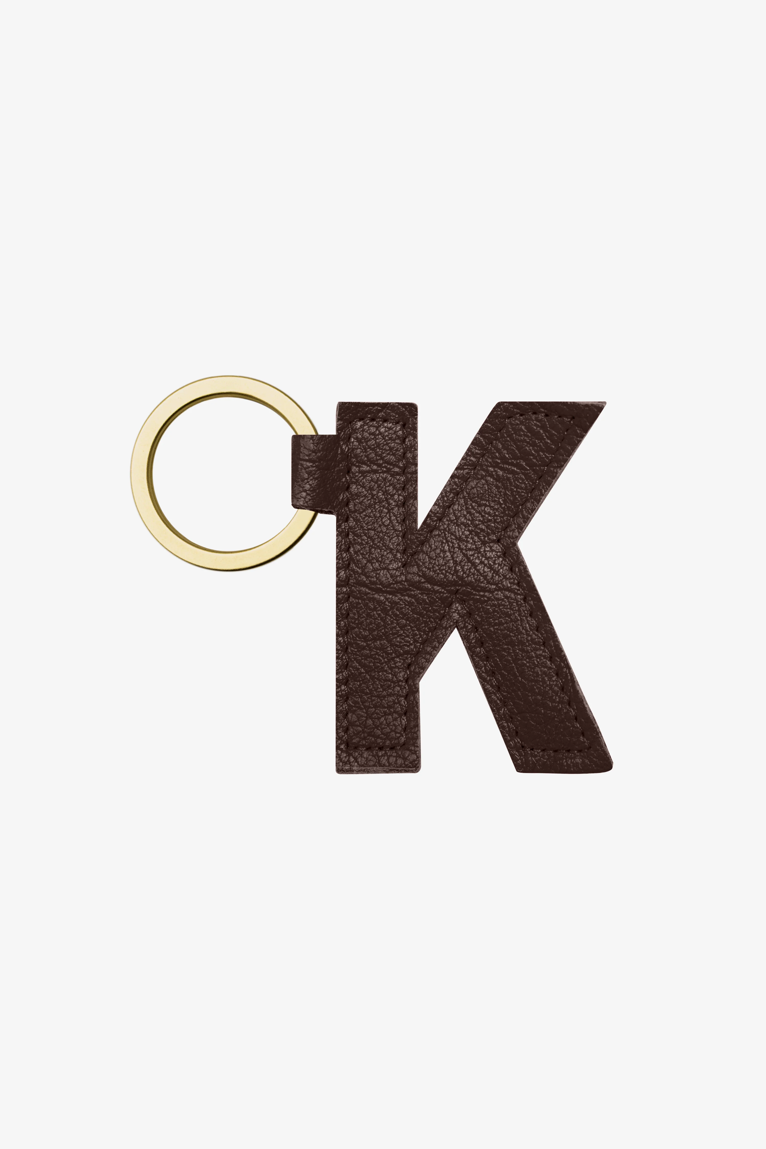 RLH520 - Leather Alphabet Keychain - Image 29