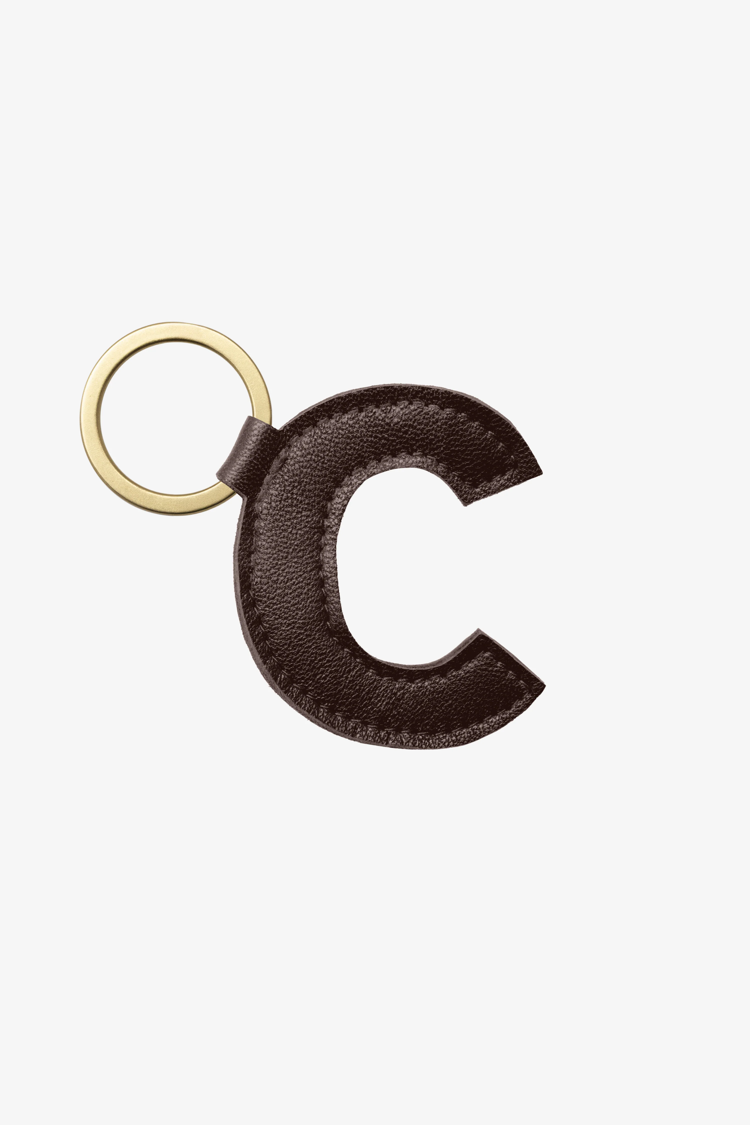 RLH520 - Leather Alphabet Keychain - Image 30