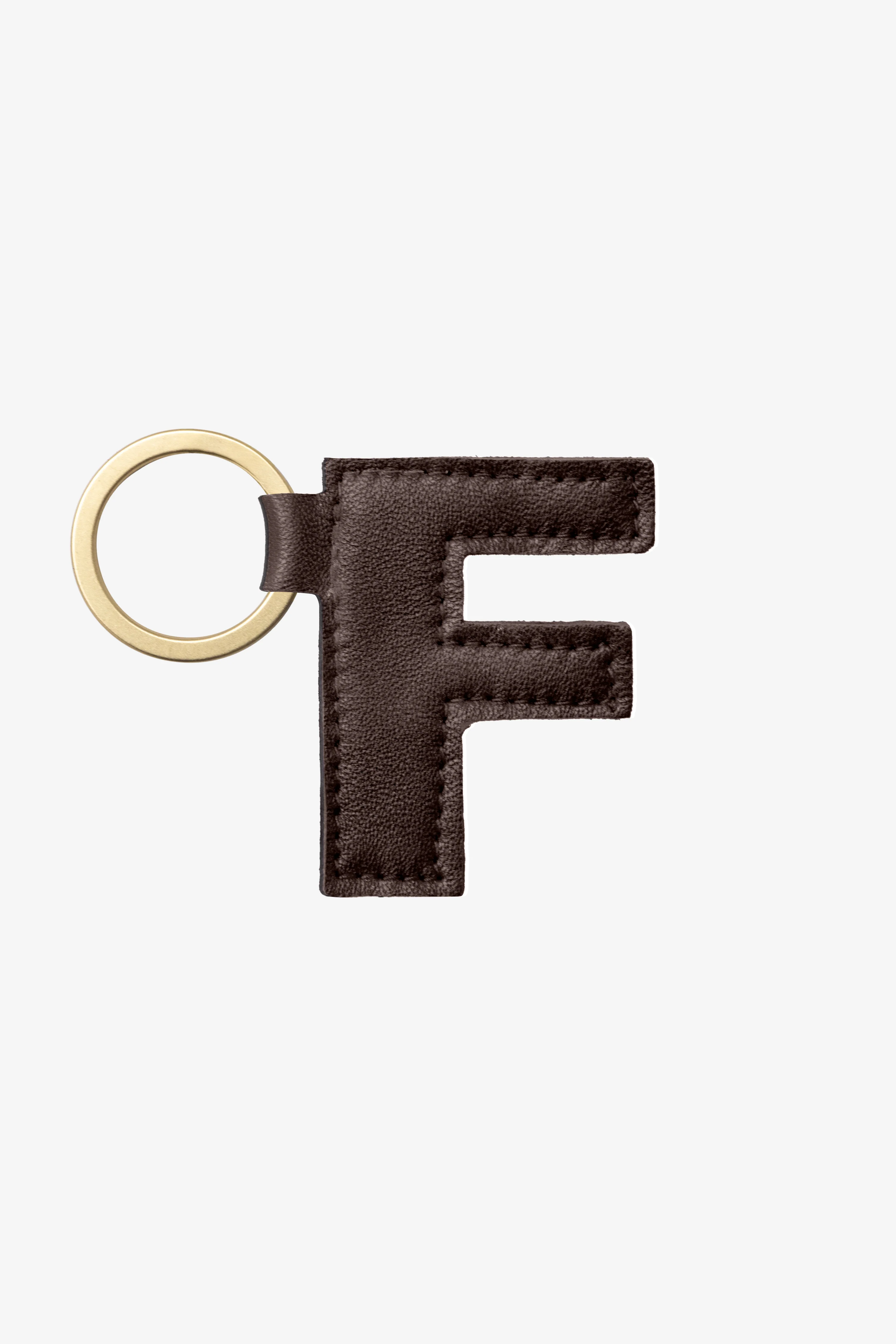 RLH520 - Leather Alphabet Keychain - Image 33