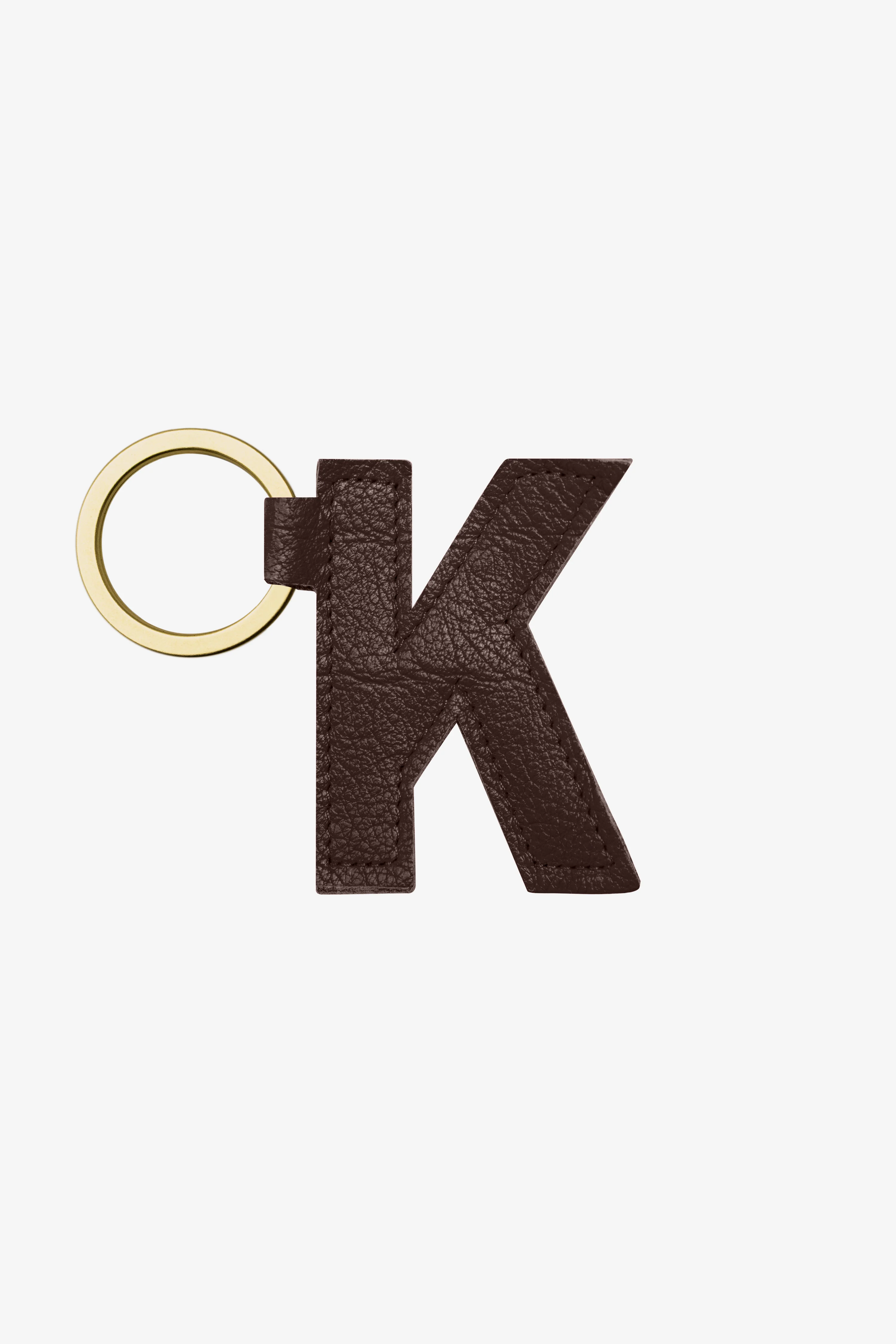 RLH520 - Leather Alphabet Keychain - Image 38