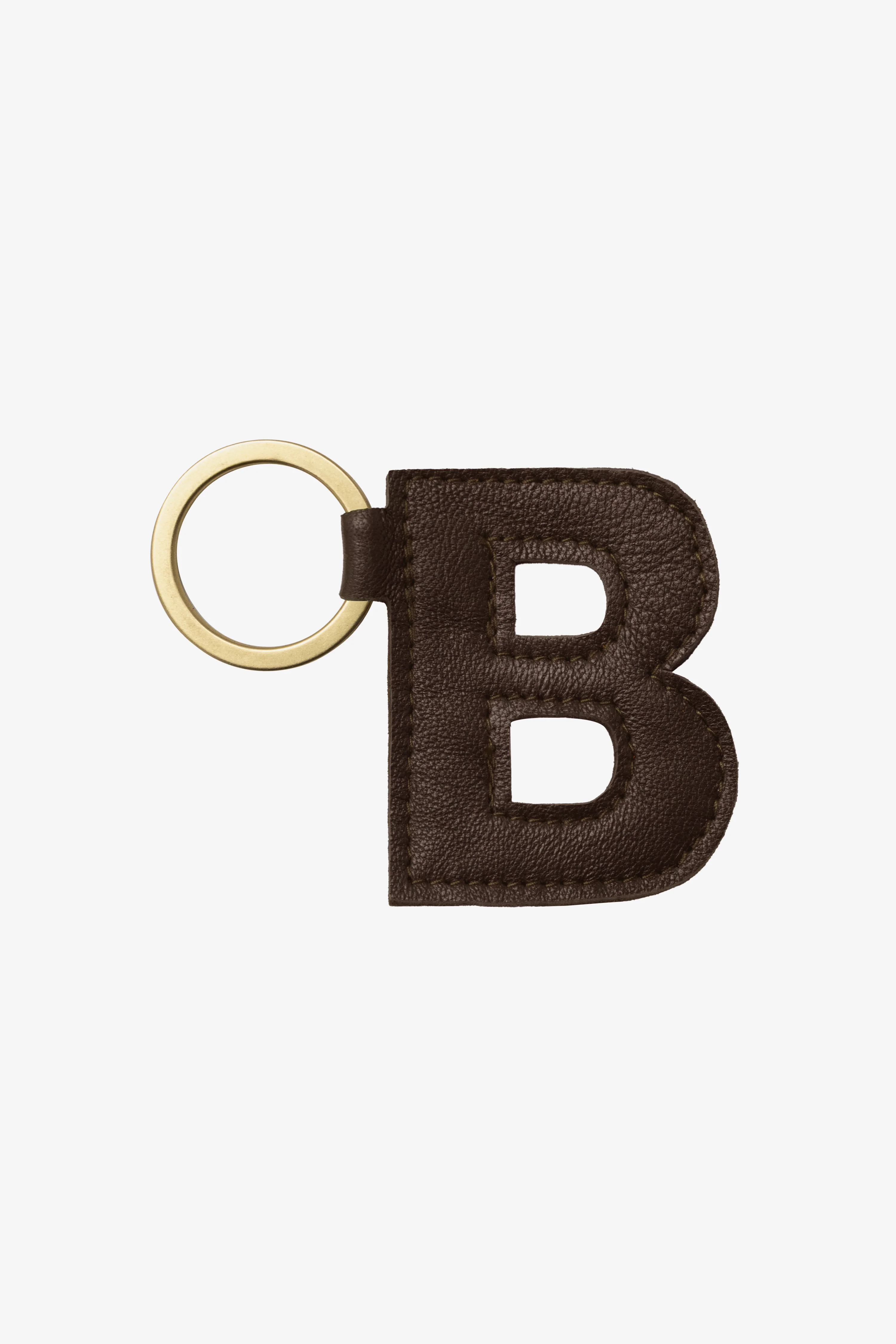 RLH520 - Leather Alphabet Keychain - Image 4