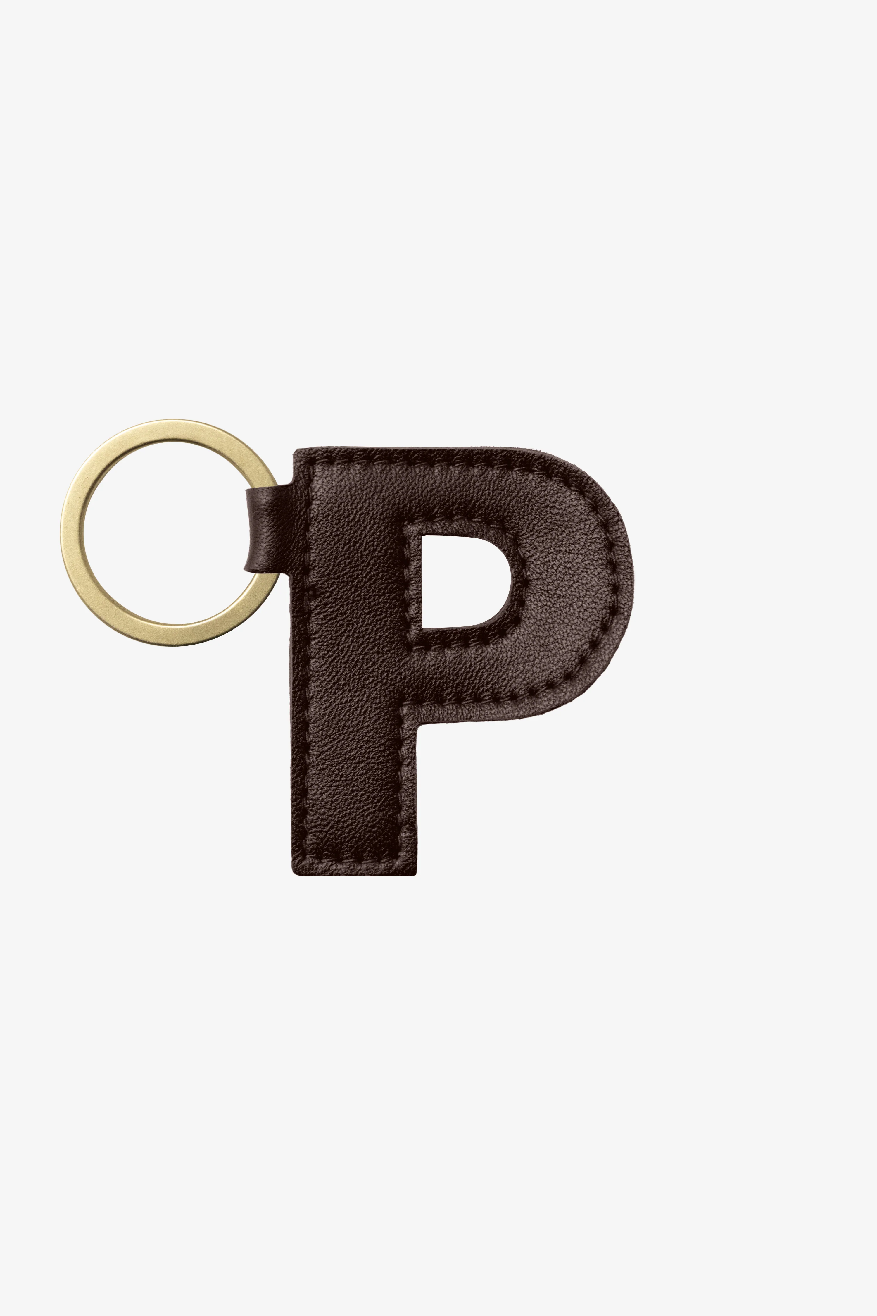 RLH520 - Leather Alphabet Keychain - Image 43