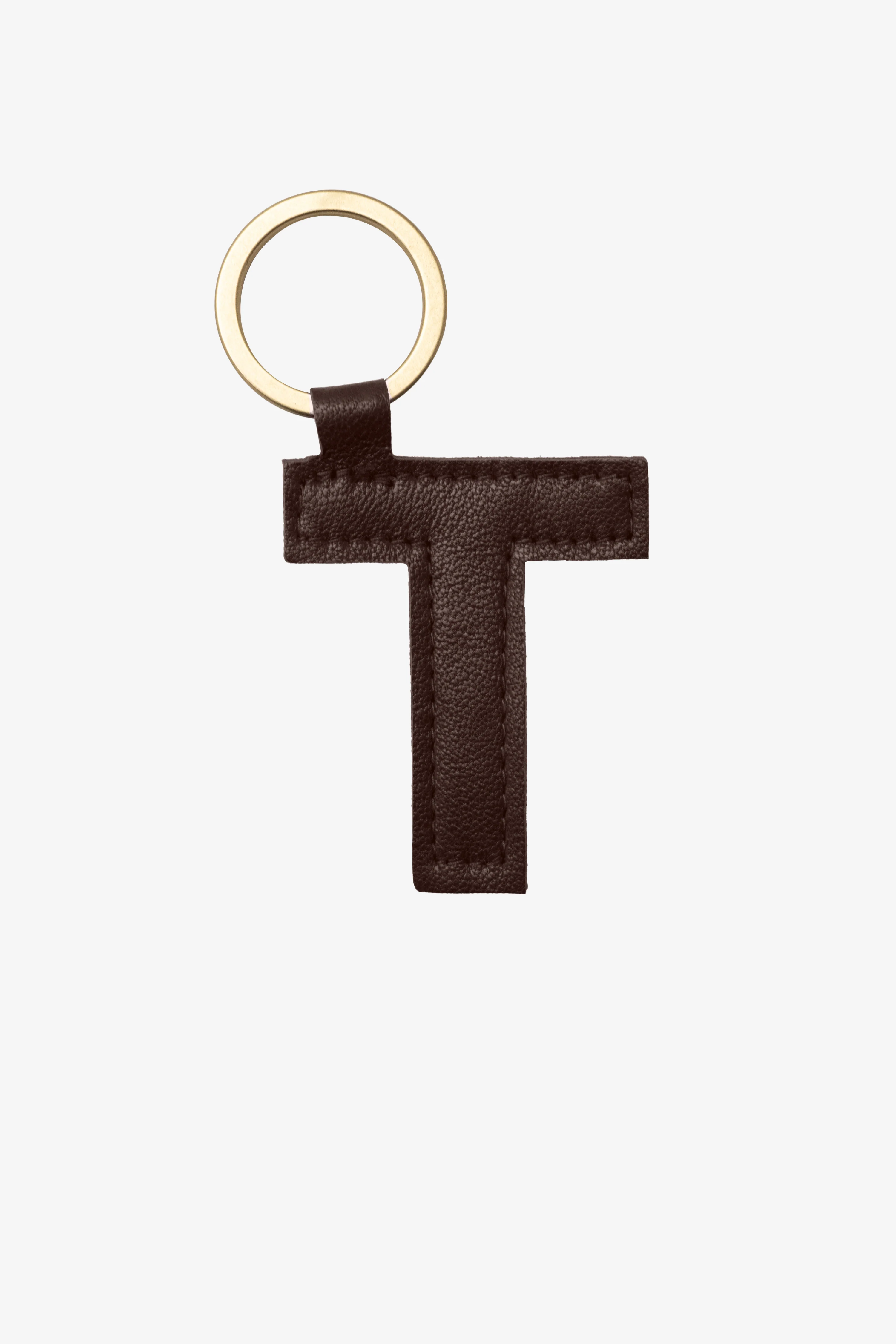 RLH520 - Leather Alphabet Keychain - Image 47