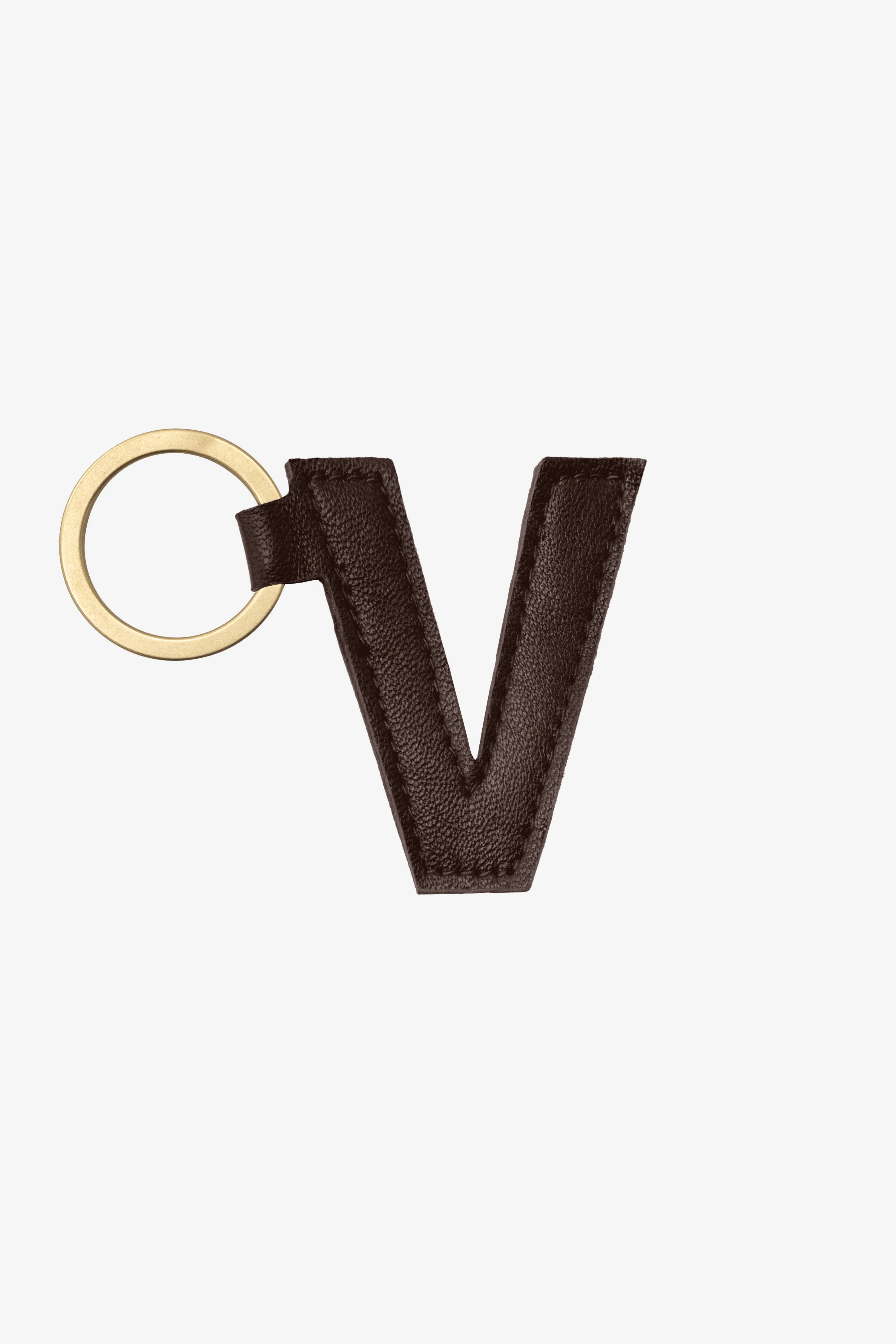RLH520 - Leather Alphabet Keychain - Image 49