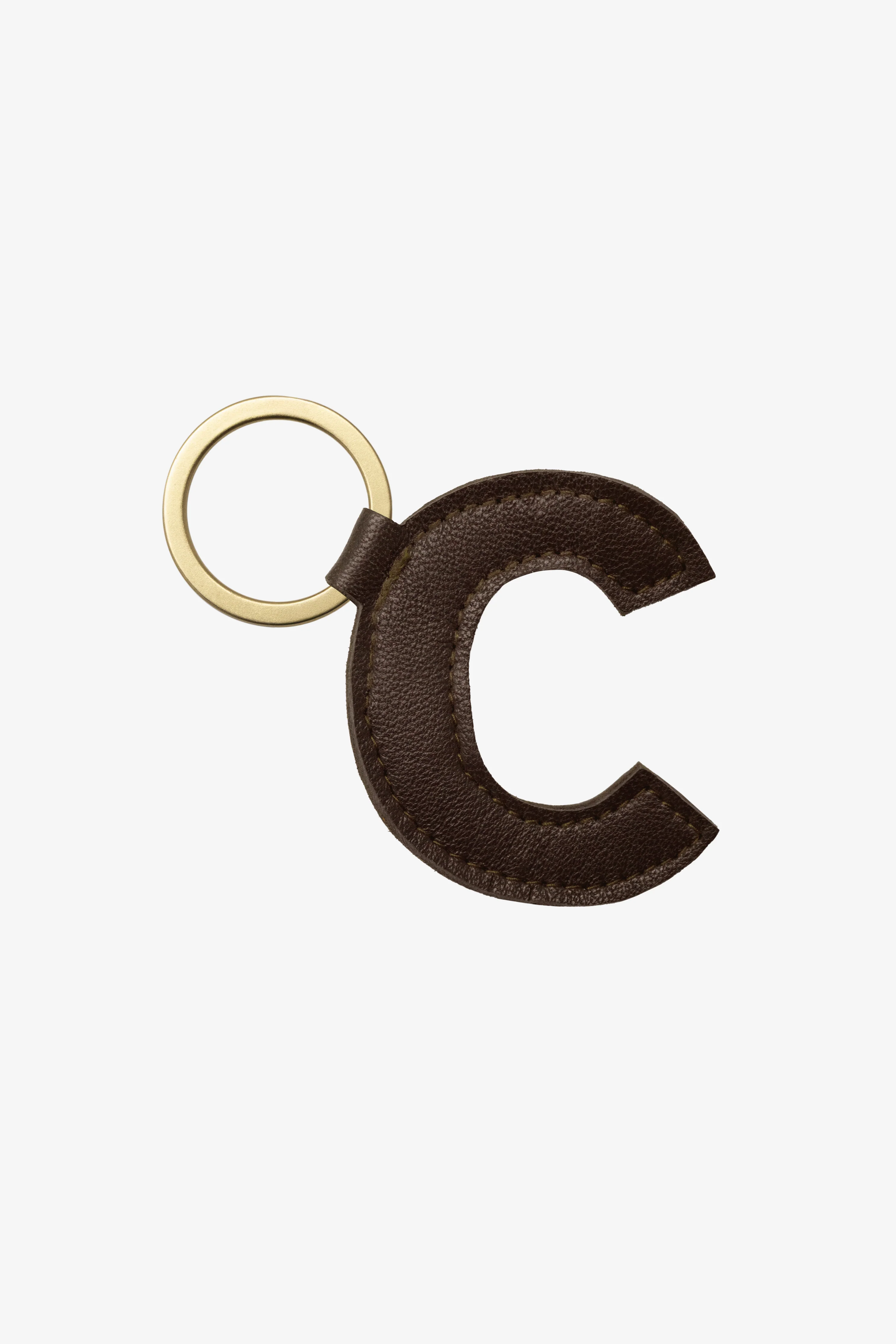 RLH520 - Leather Alphabet Keychain - Image 5