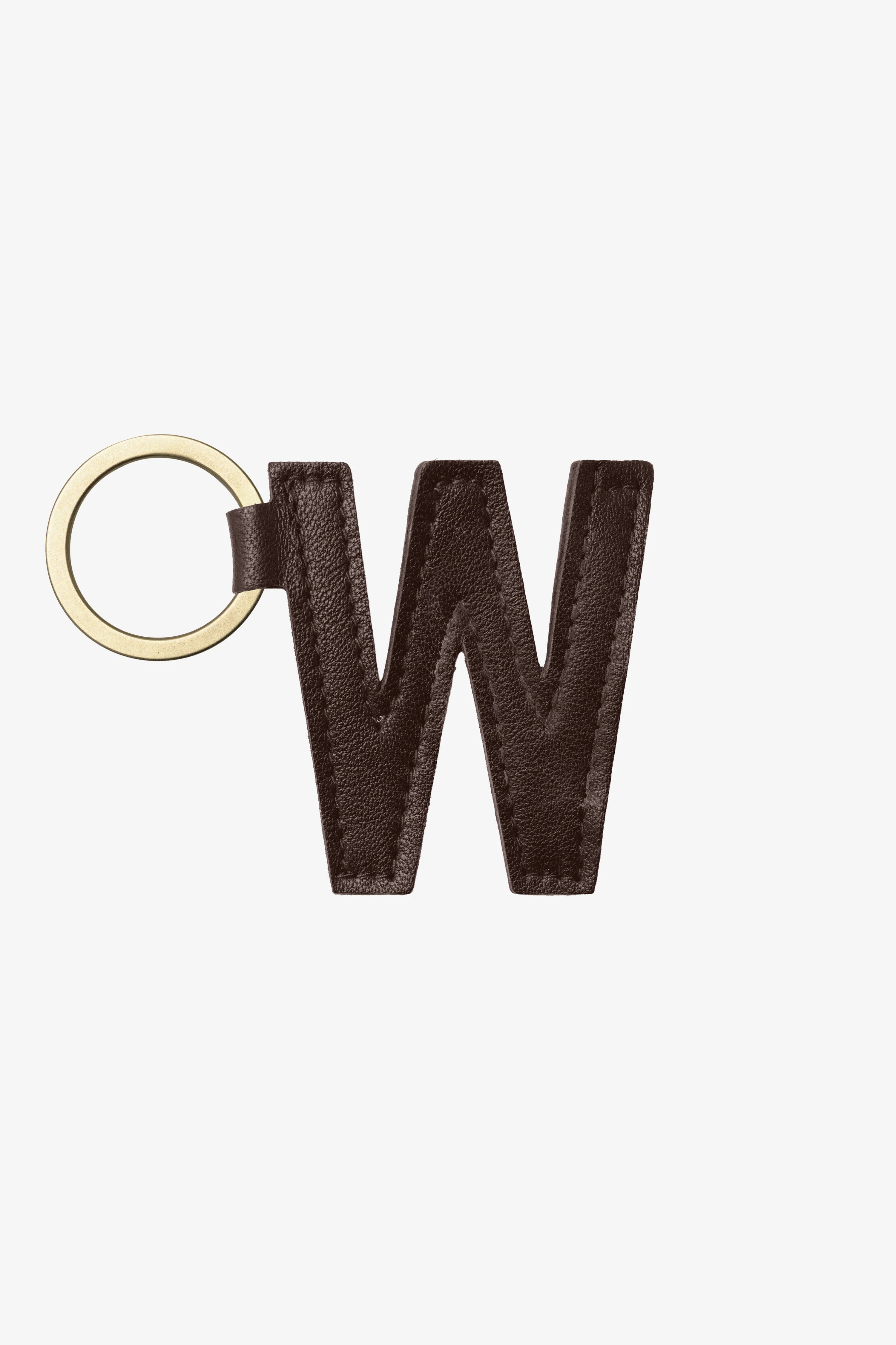 RLH520 - Leather Alphabet Keychain - Image 50