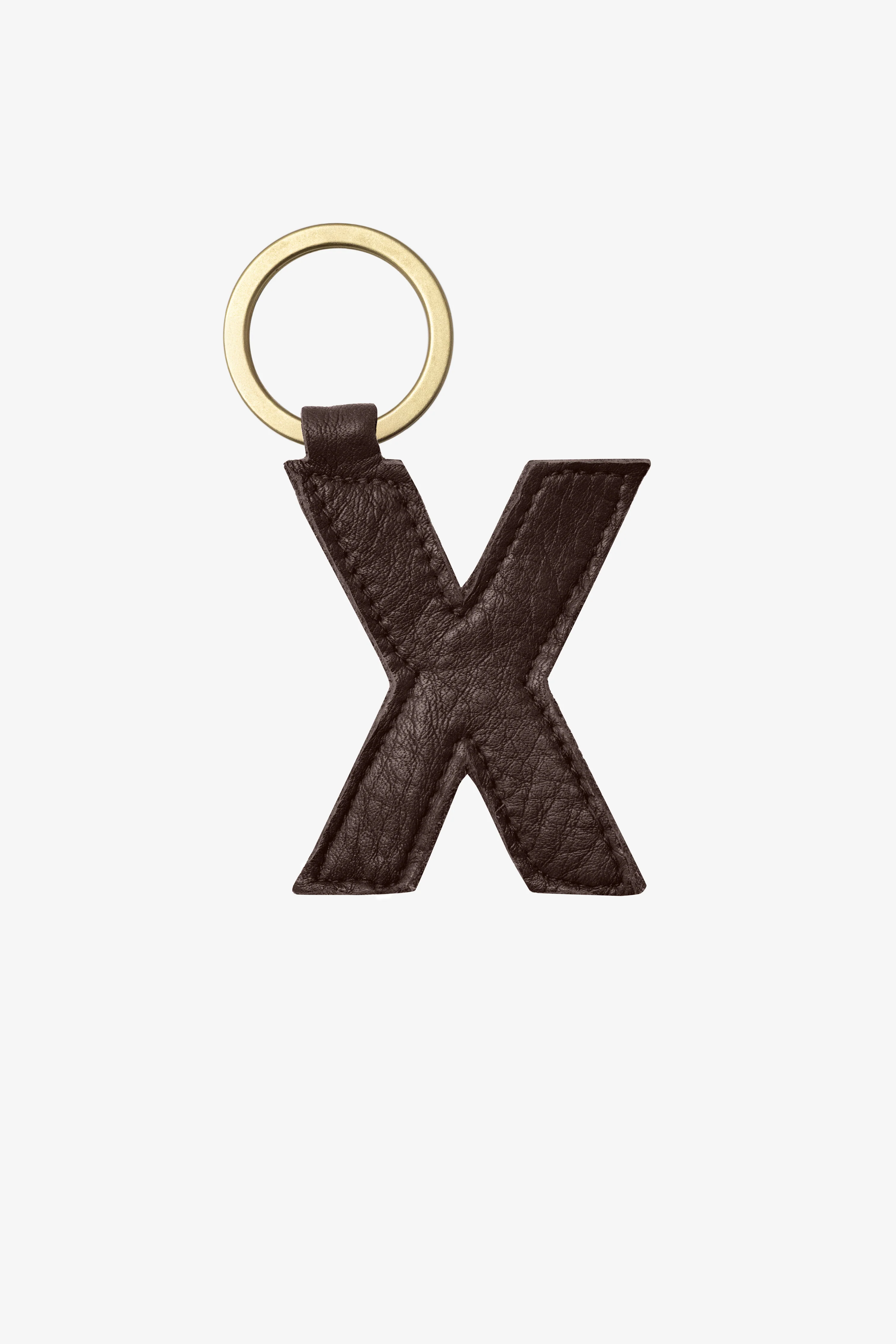 RLH520 - Leather Alphabet Keychain - Image 51