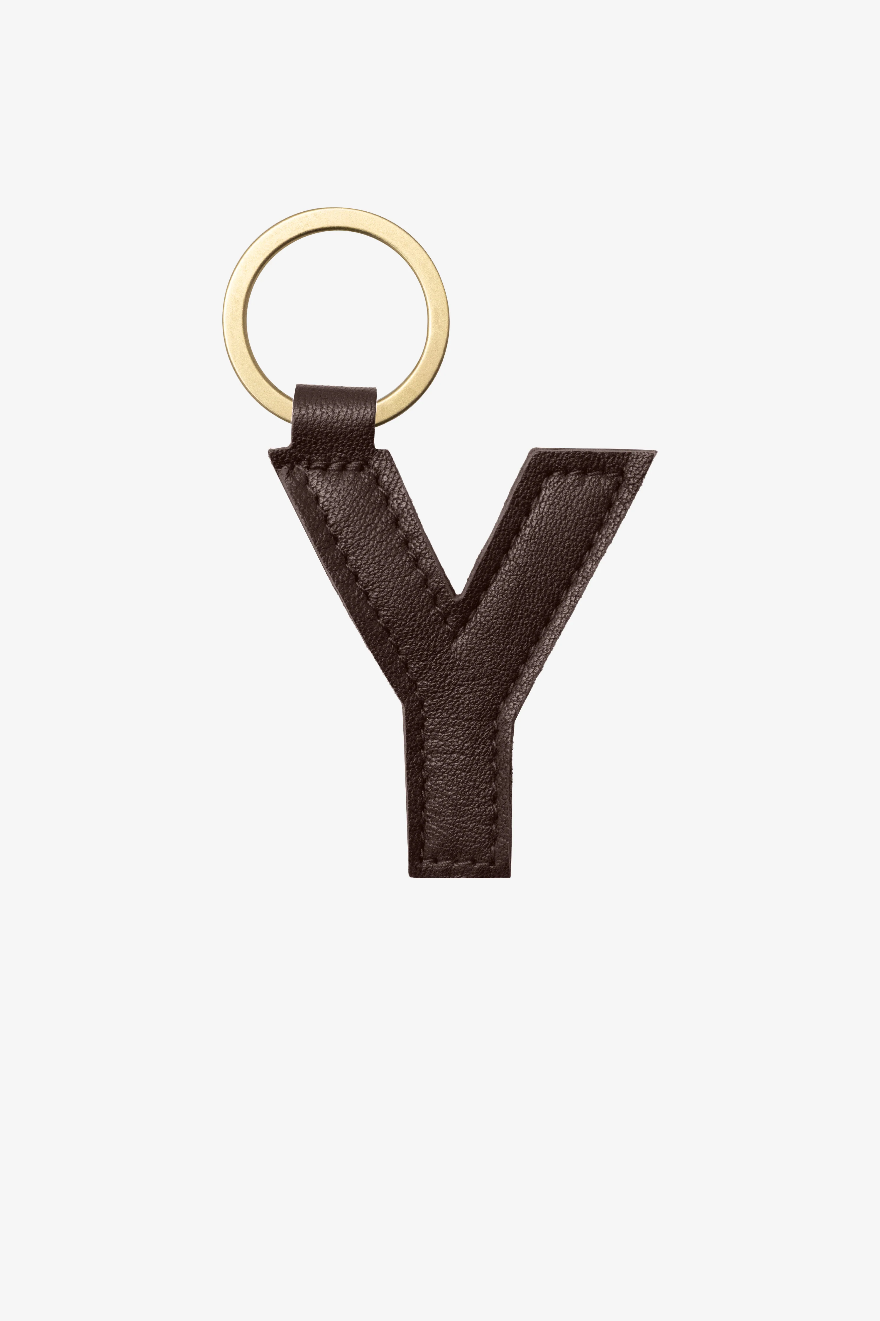 RLH520 - Leather Alphabet Keychain - Image 52