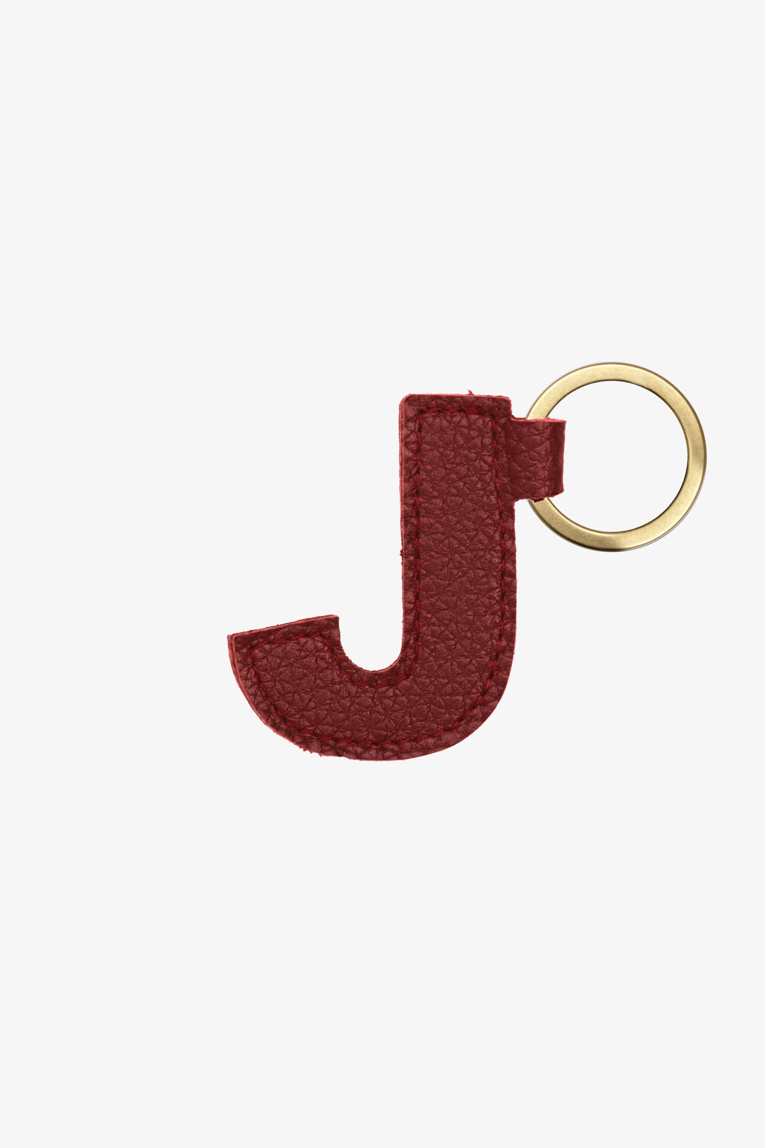 RLH520 - Leather Alphabet Keychain - Image 10