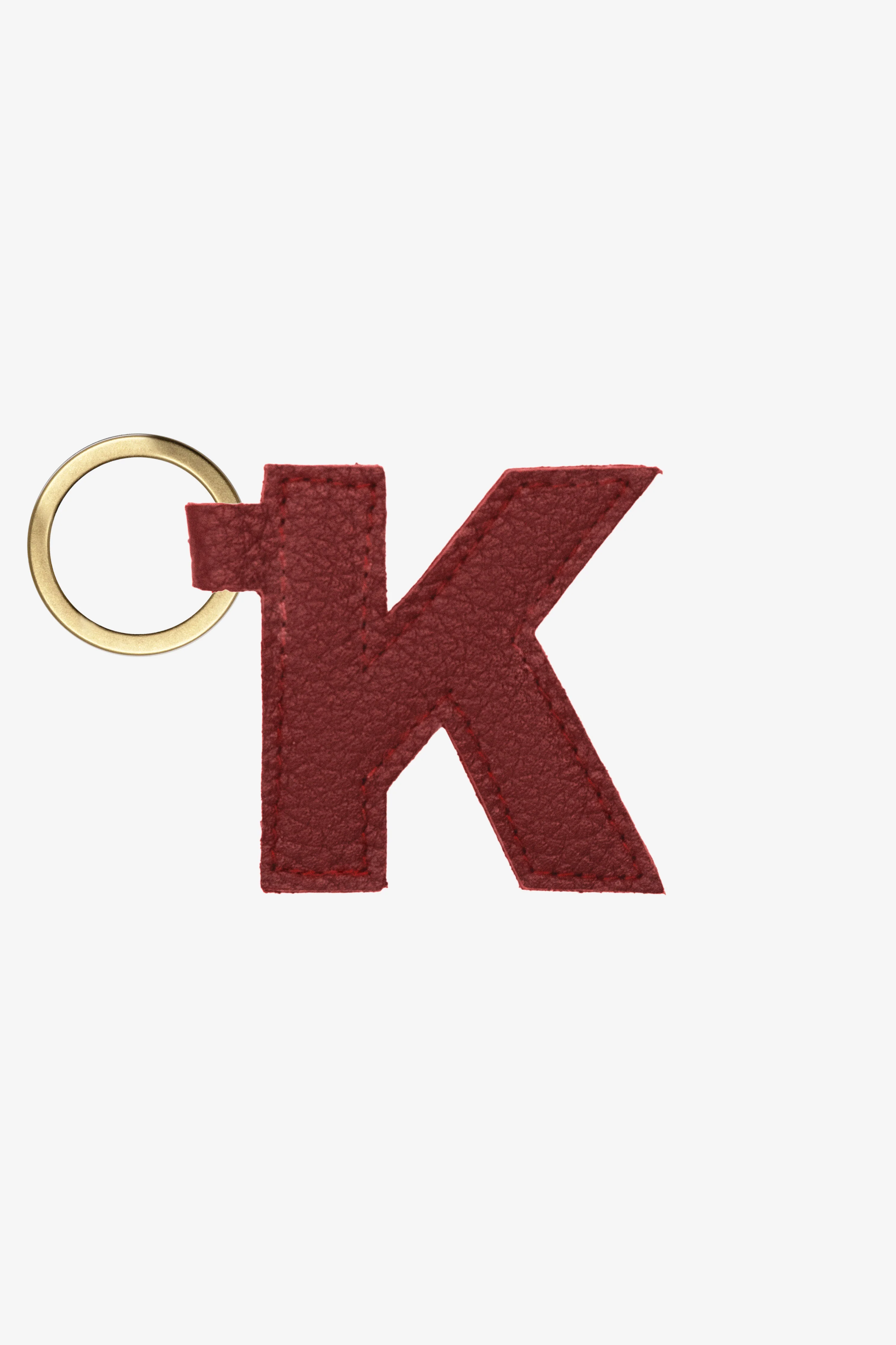 RLH520 - Leather Alphabet Keychain - Image 11