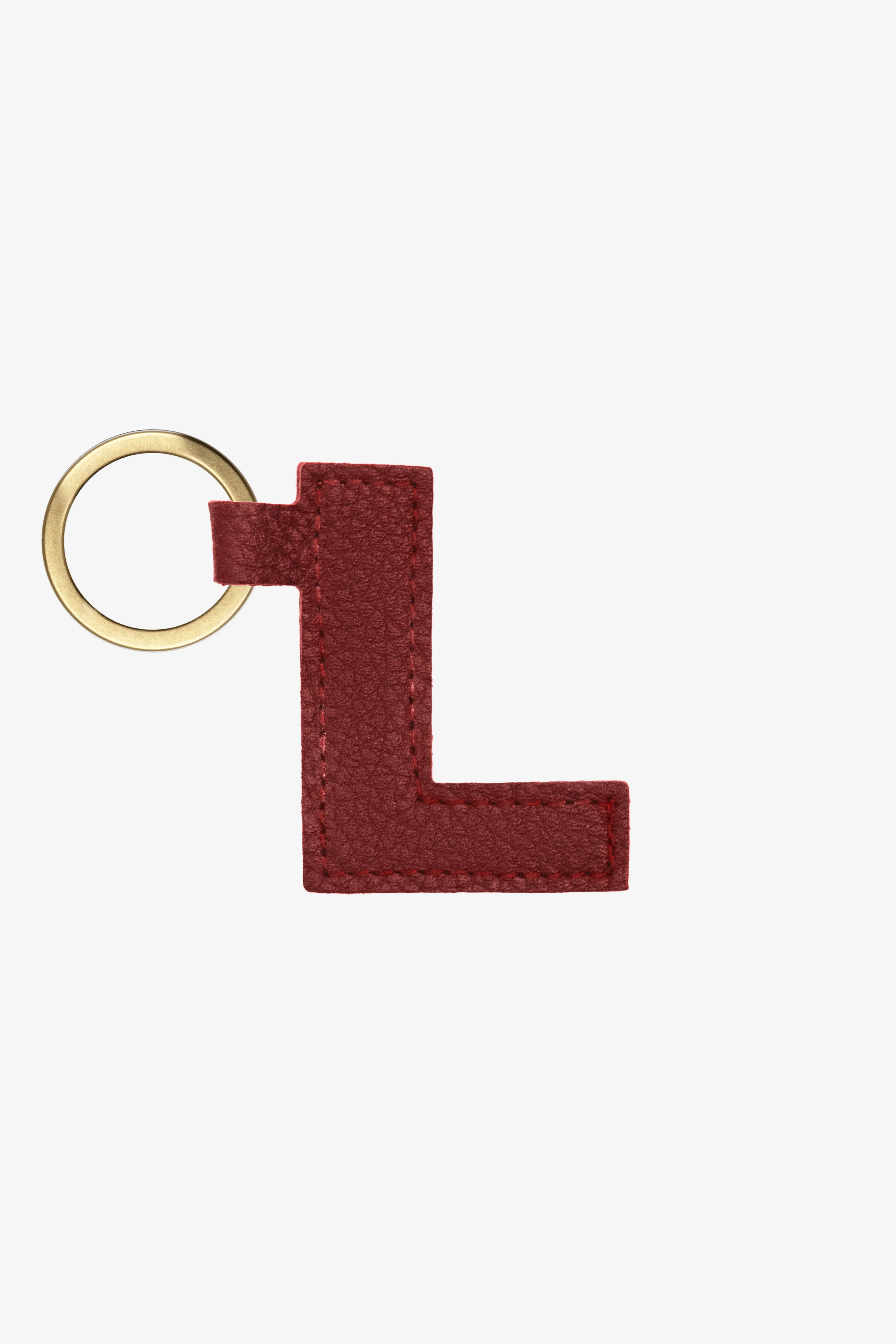 RLH520 - Leather Alphabet Keychain - Image 12