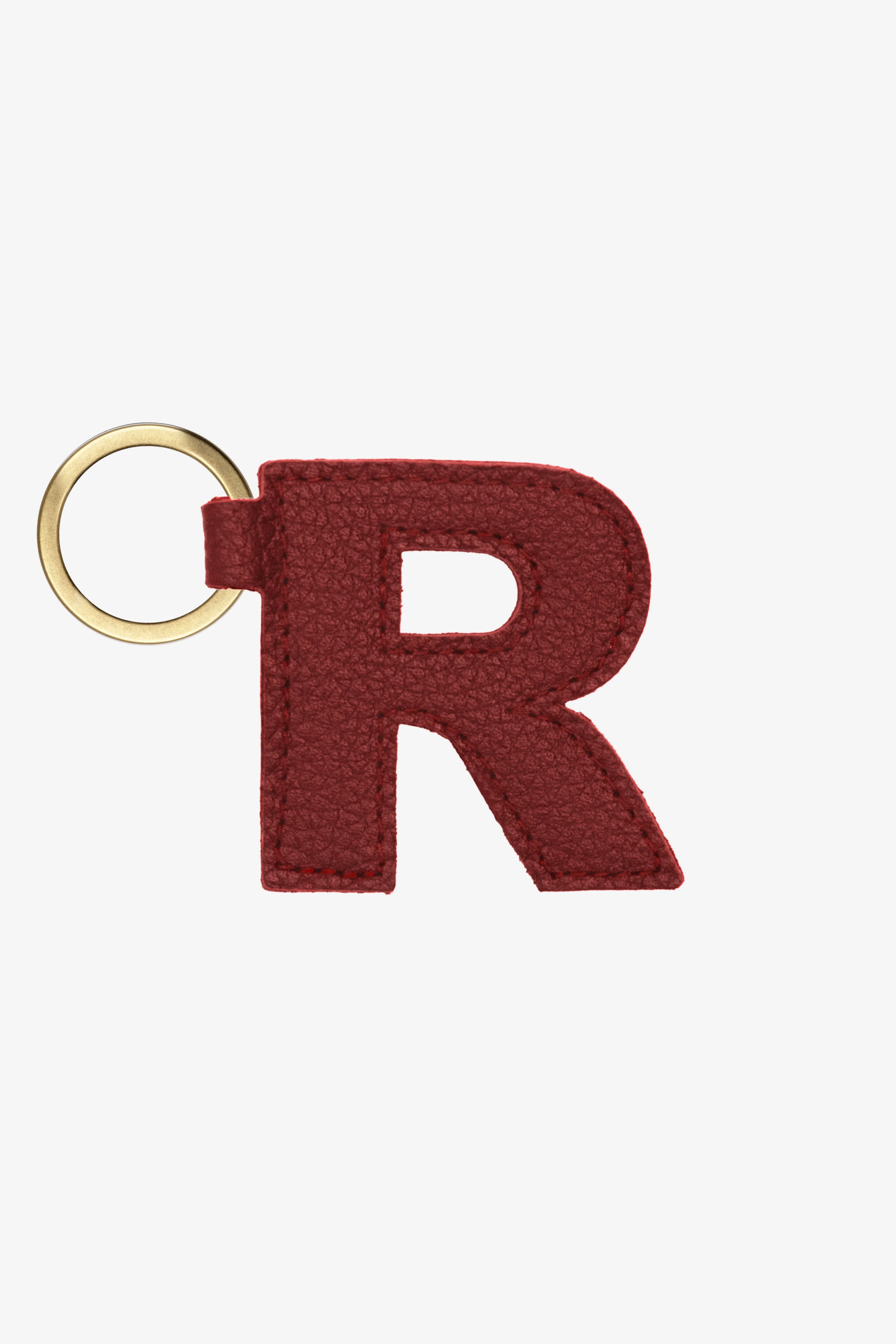 RLH520 - Leather Alphabet Keychain - Image 18