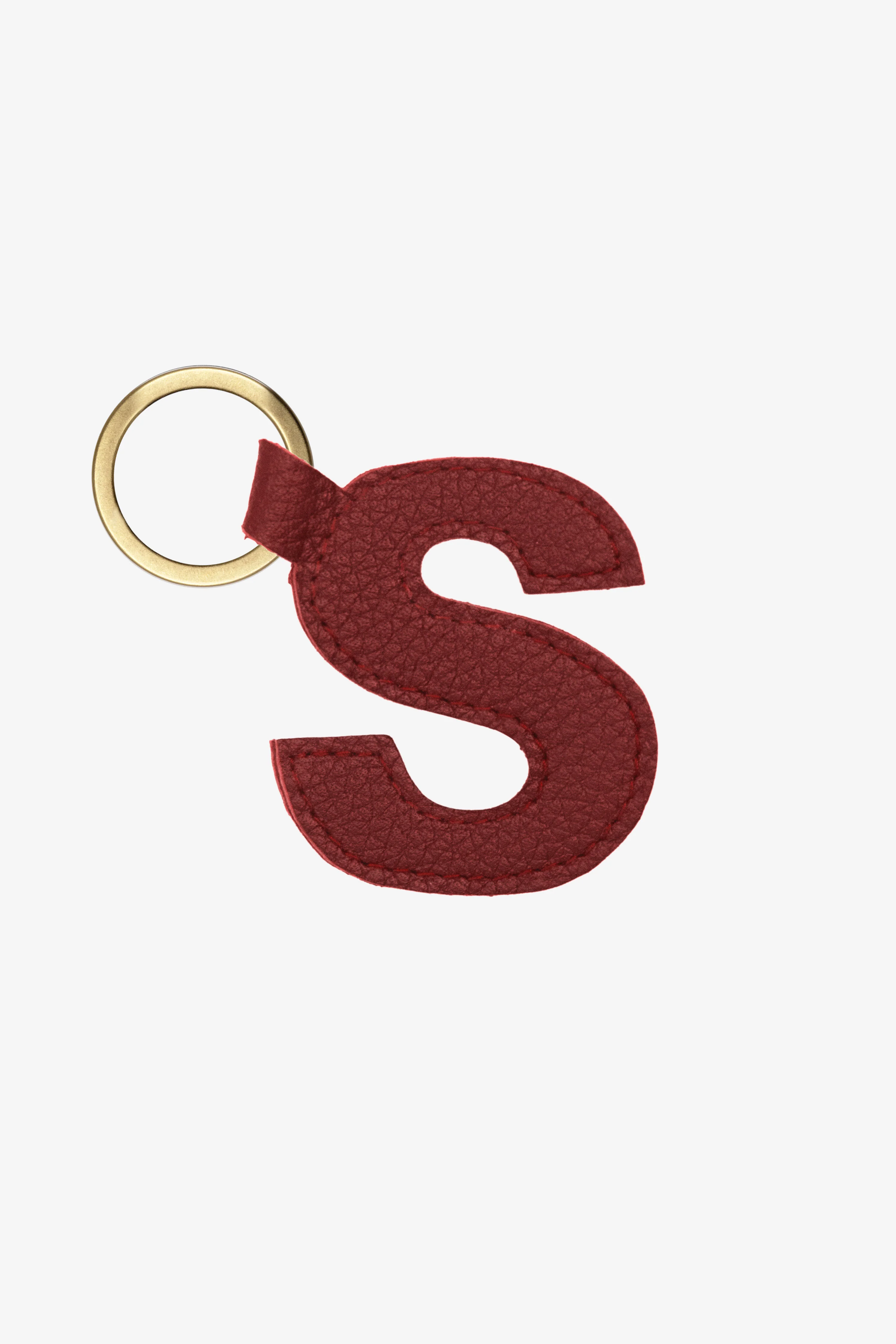 RLH520 - Leather Alphabet Keychain - Image 19