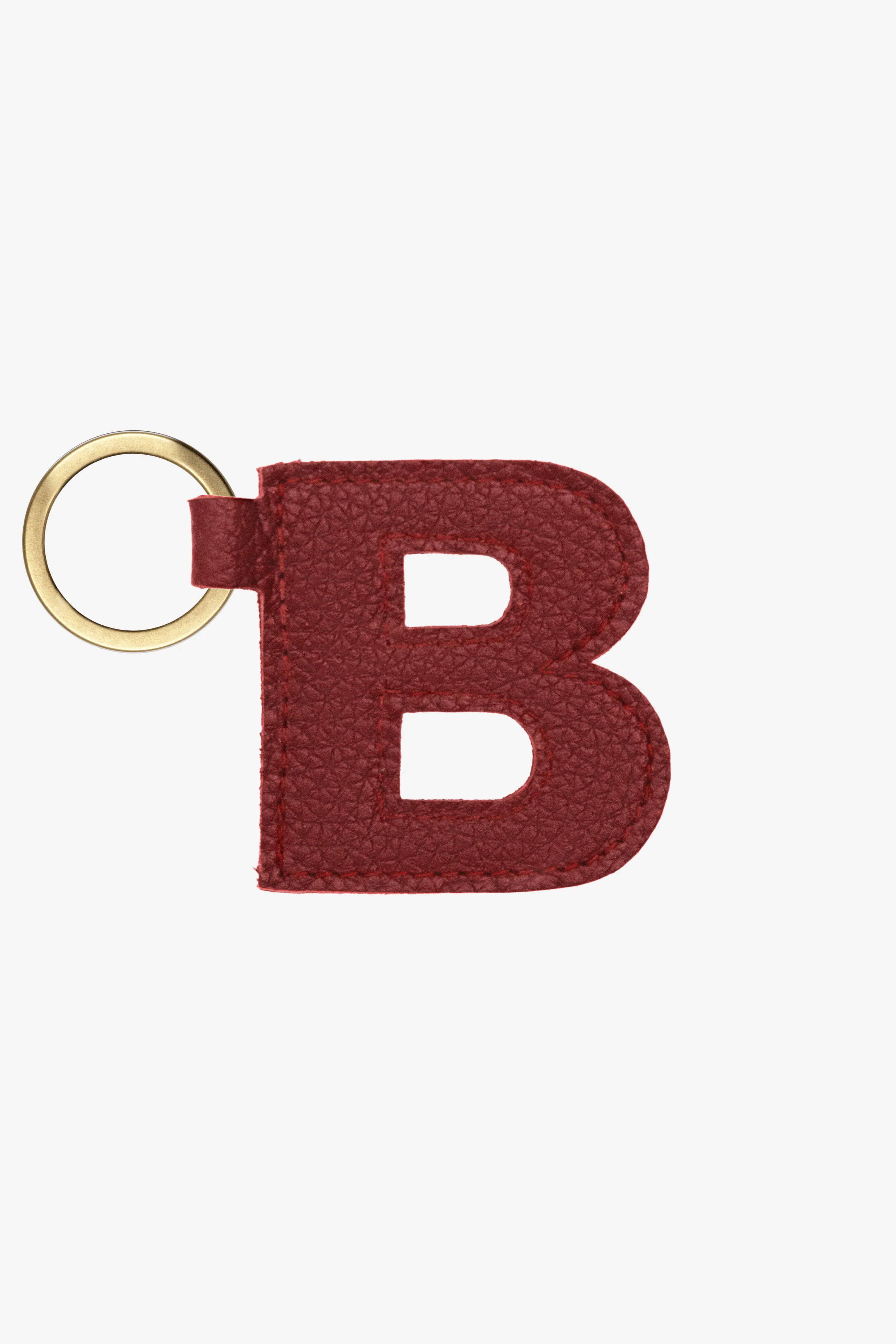 RLH520 - Leather Alphabet Keychain - Image 2