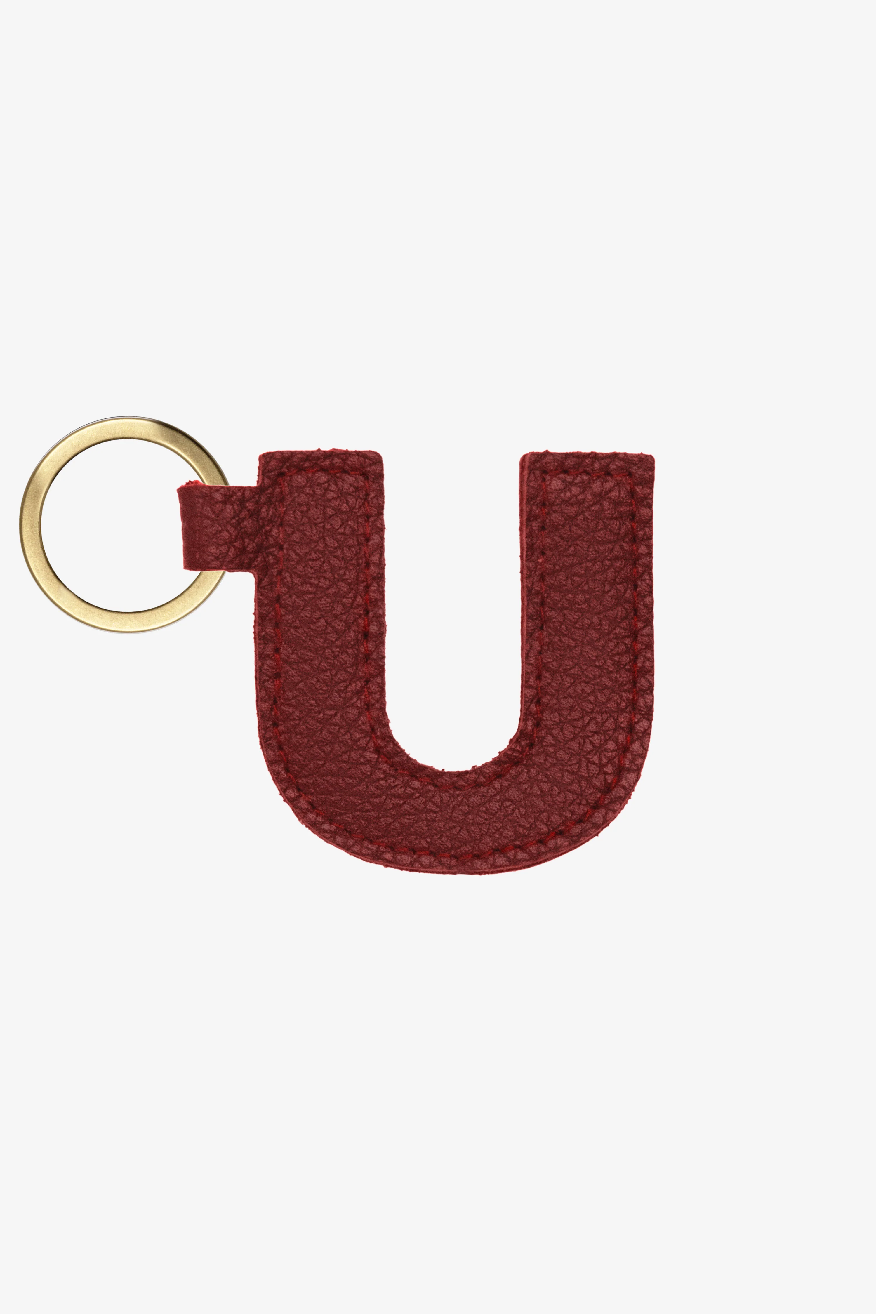 RLH520 - Leather Alphabet Keychain - Image 21