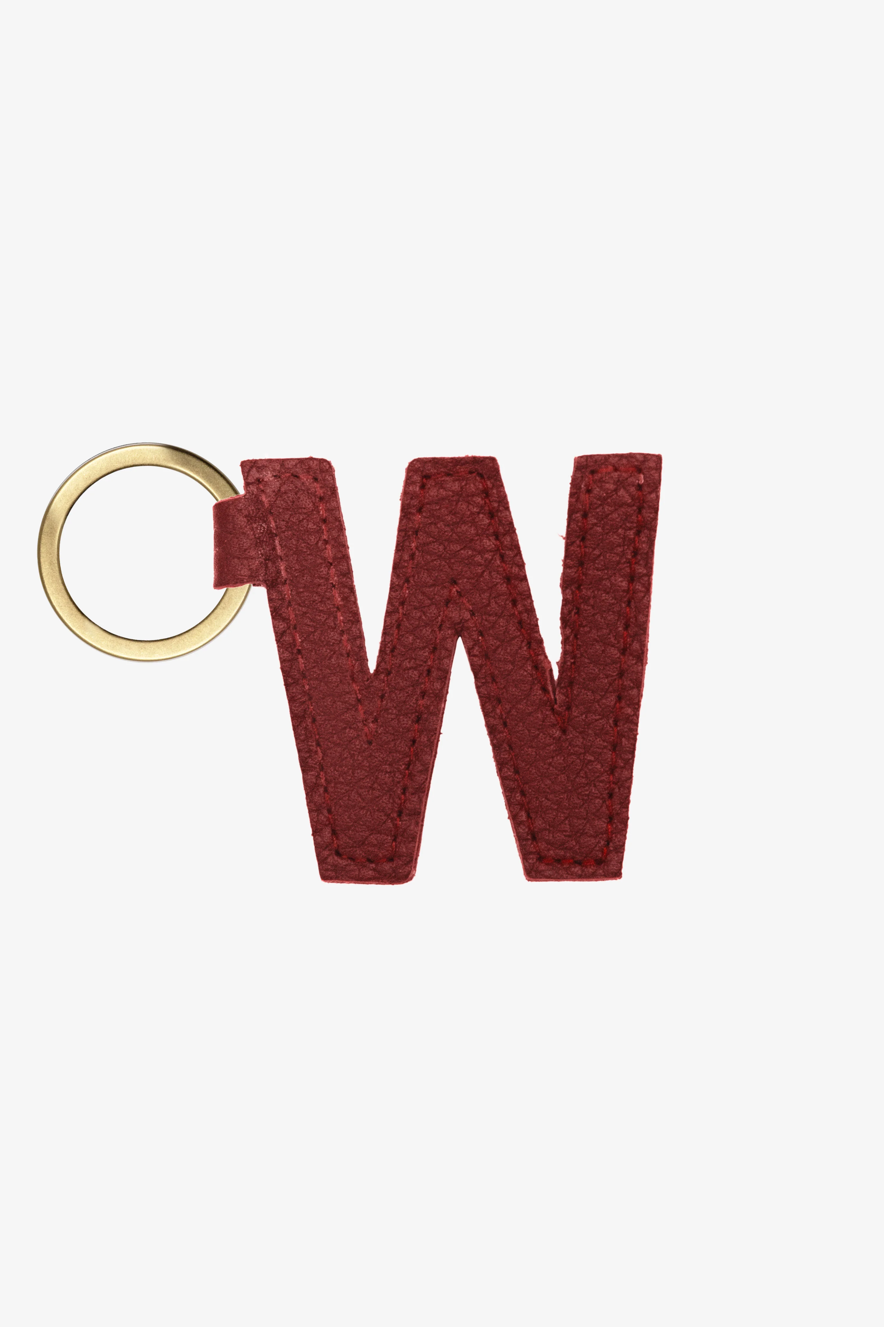 RLH520 - Leather Alphabet Keychain - Image 23