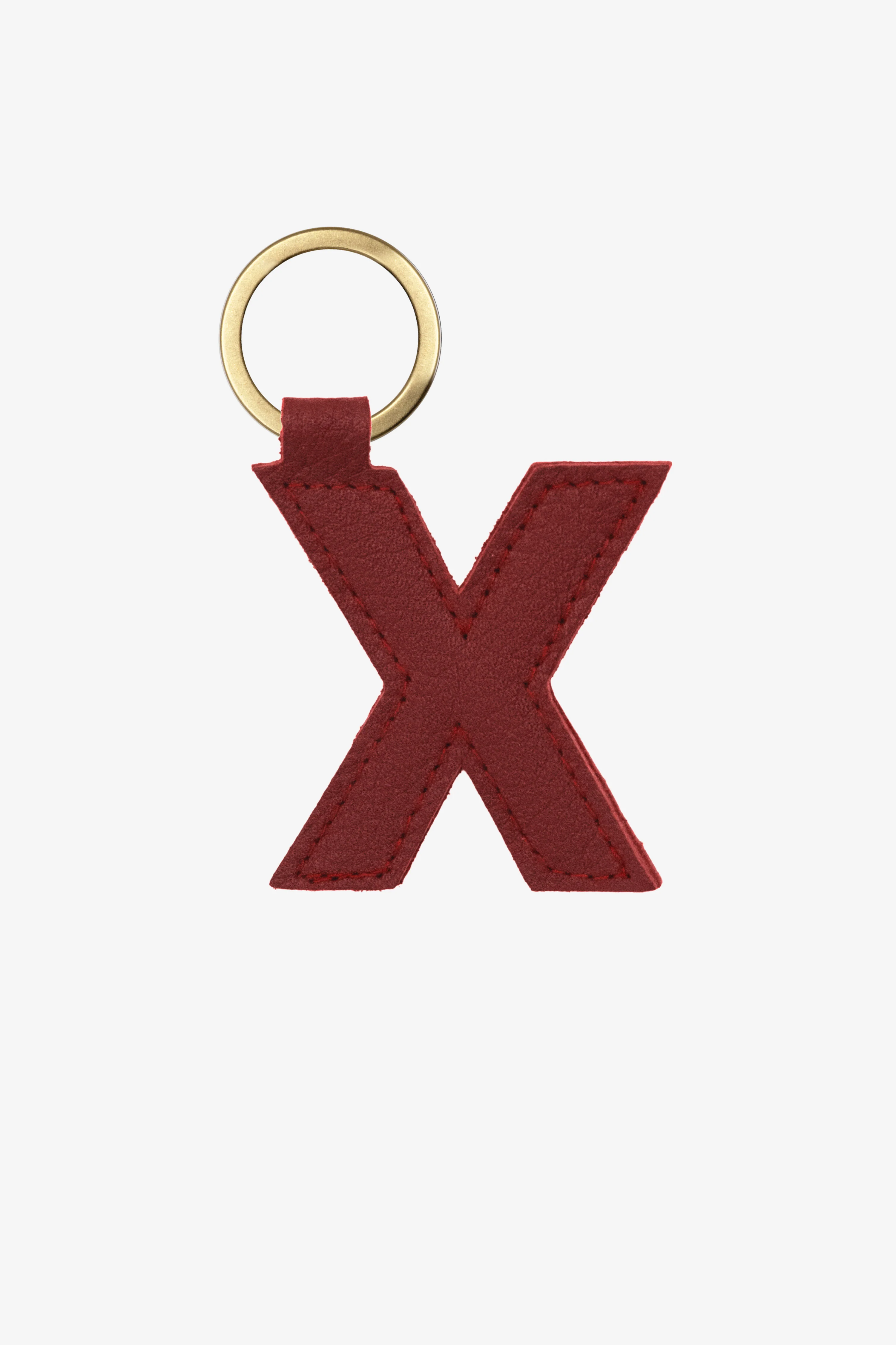 RLH520 - Leather Alphabet Keychain - Image 24