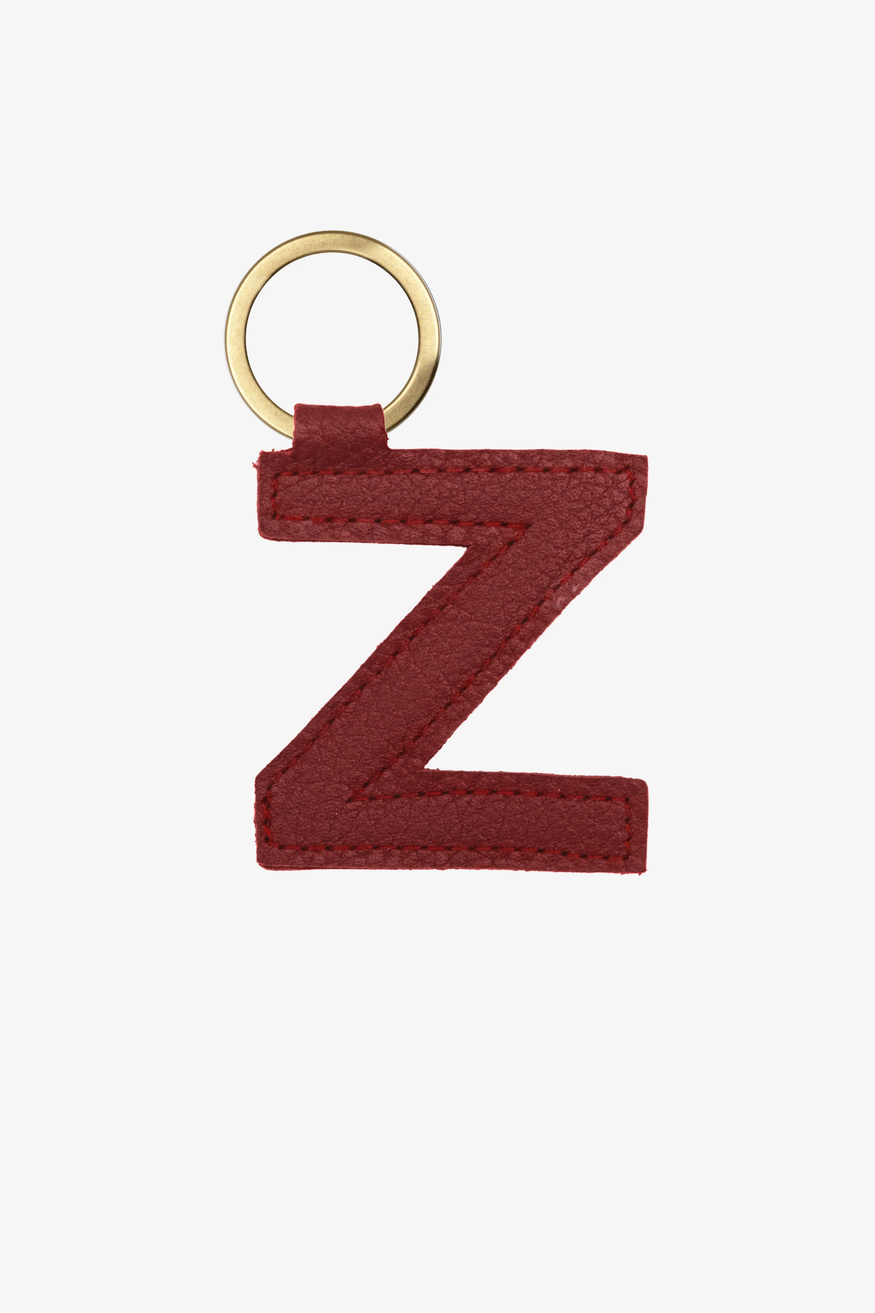 RLH520 - Leather Alphabet Keychain - Image 26