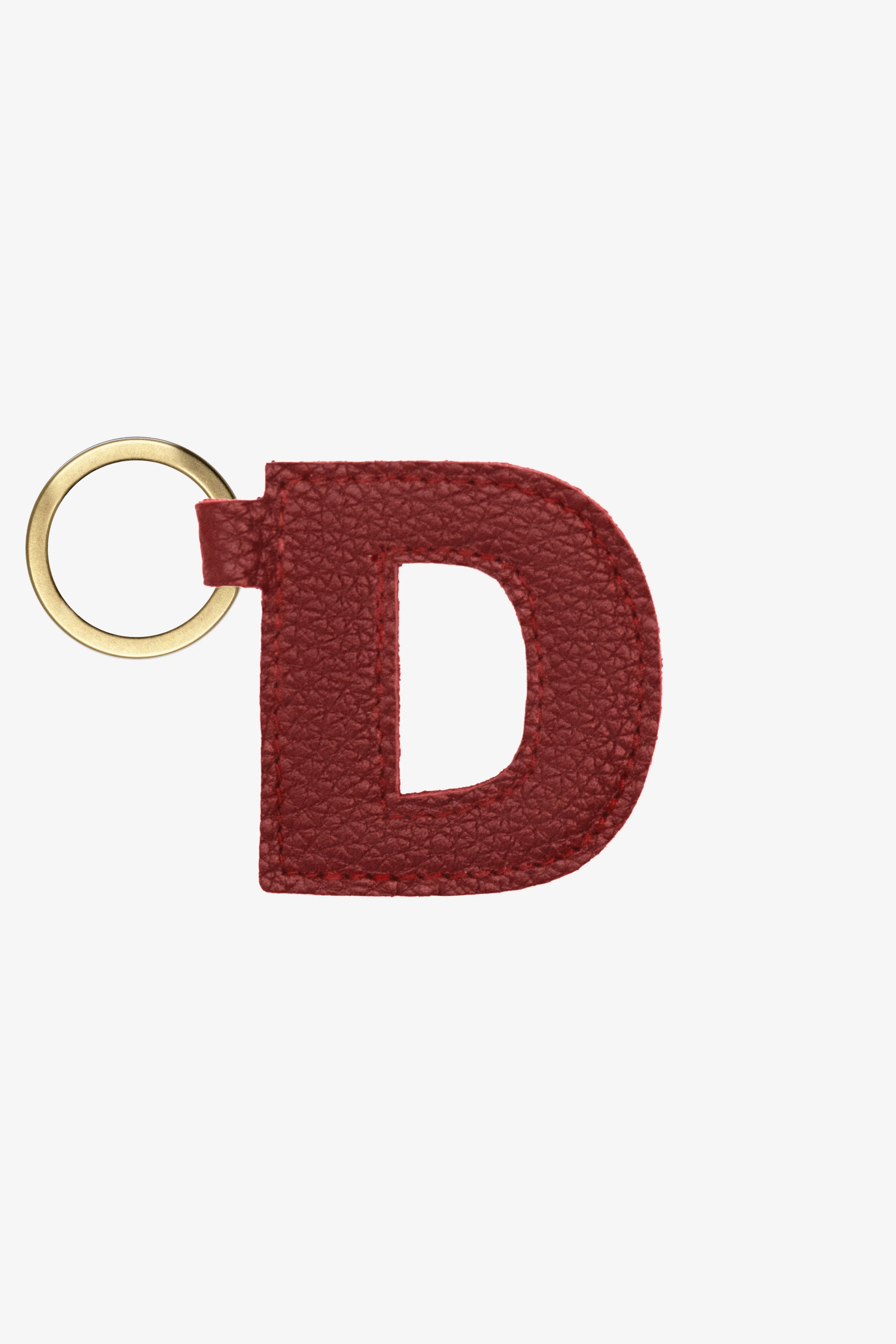 RLH520 - Leather Alphabet Keychain - Image 4