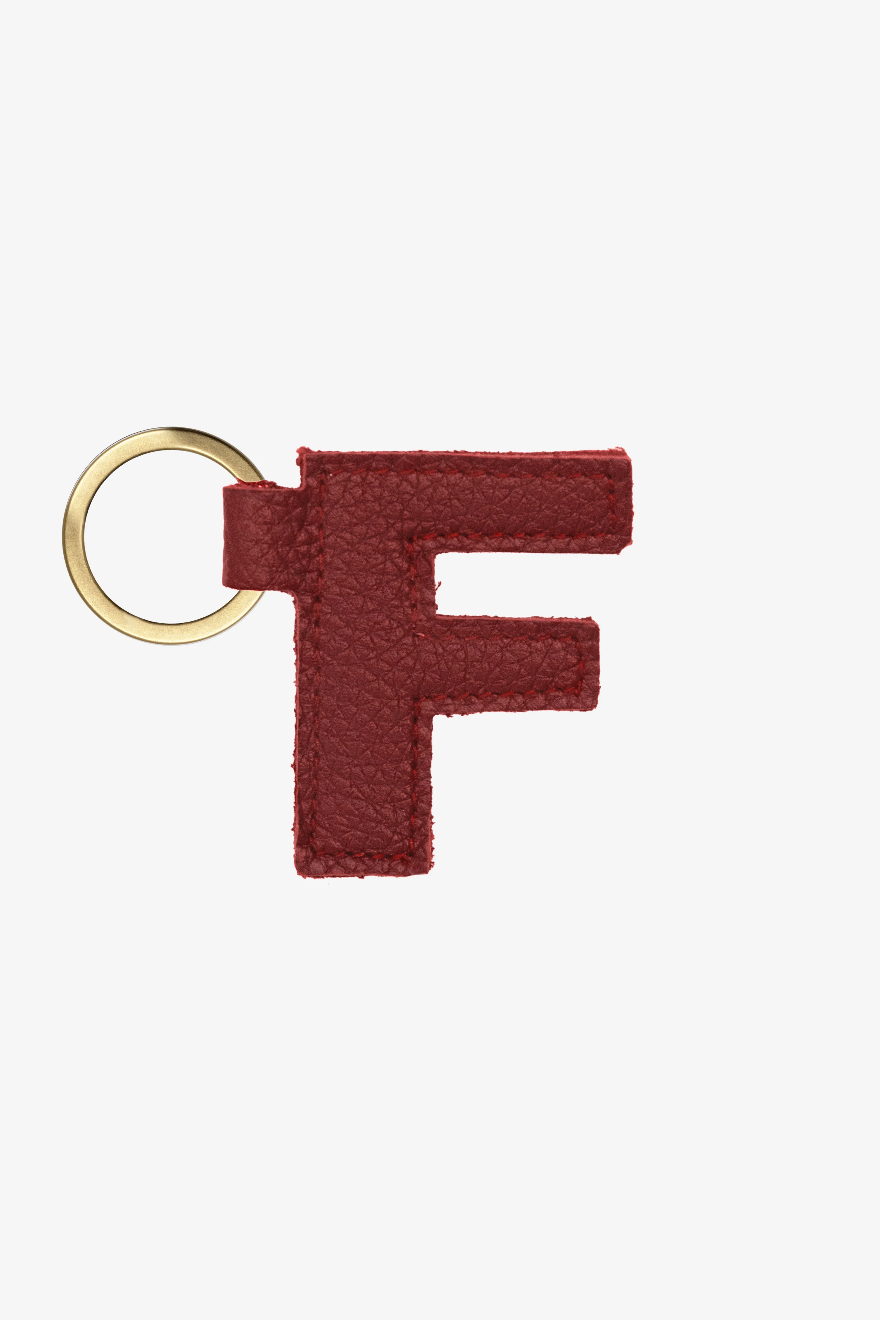 RLH520 - Leather Alphabet Keychain - Image 6