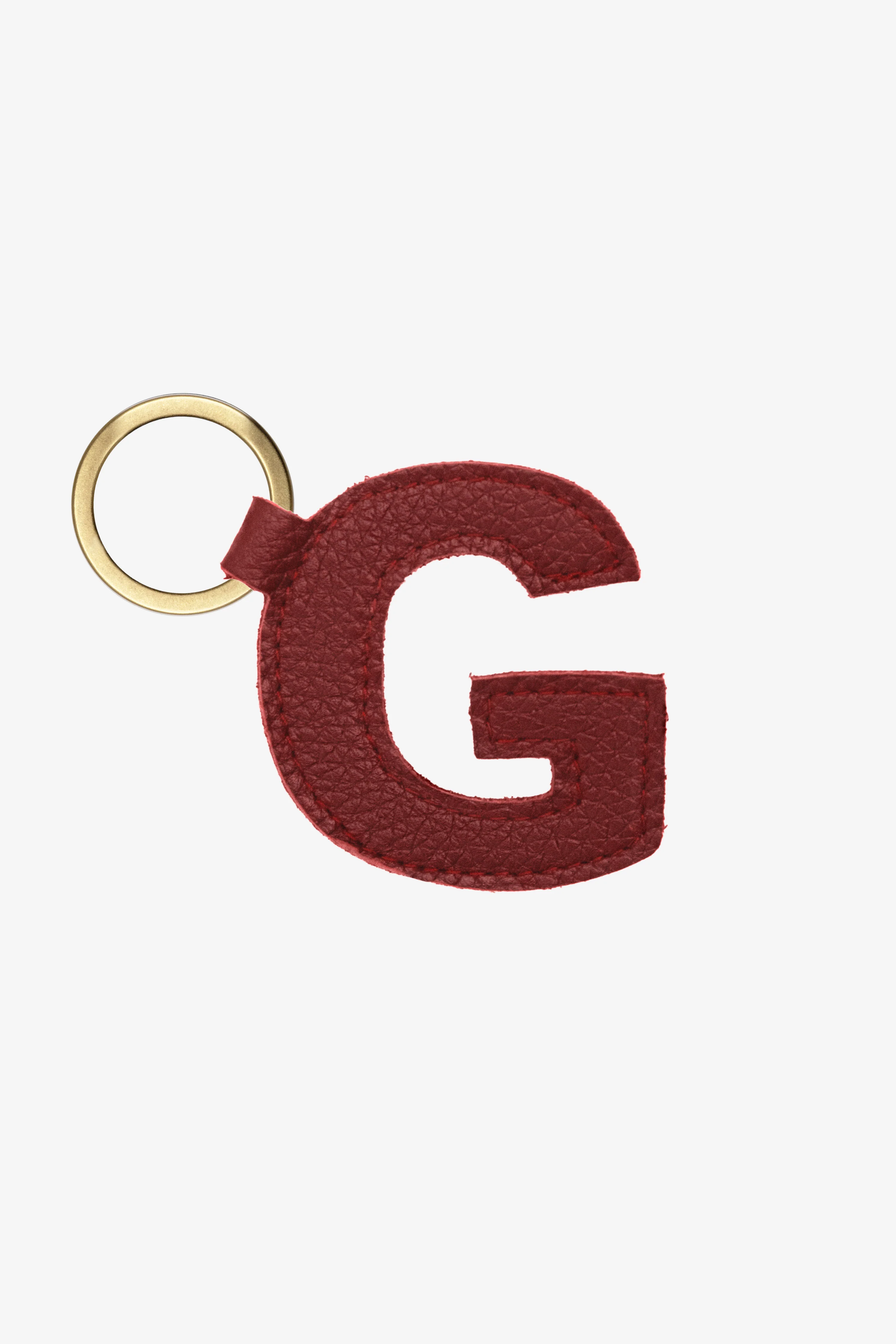 RLH520 - Leather Alphabet Keychain - Image 7