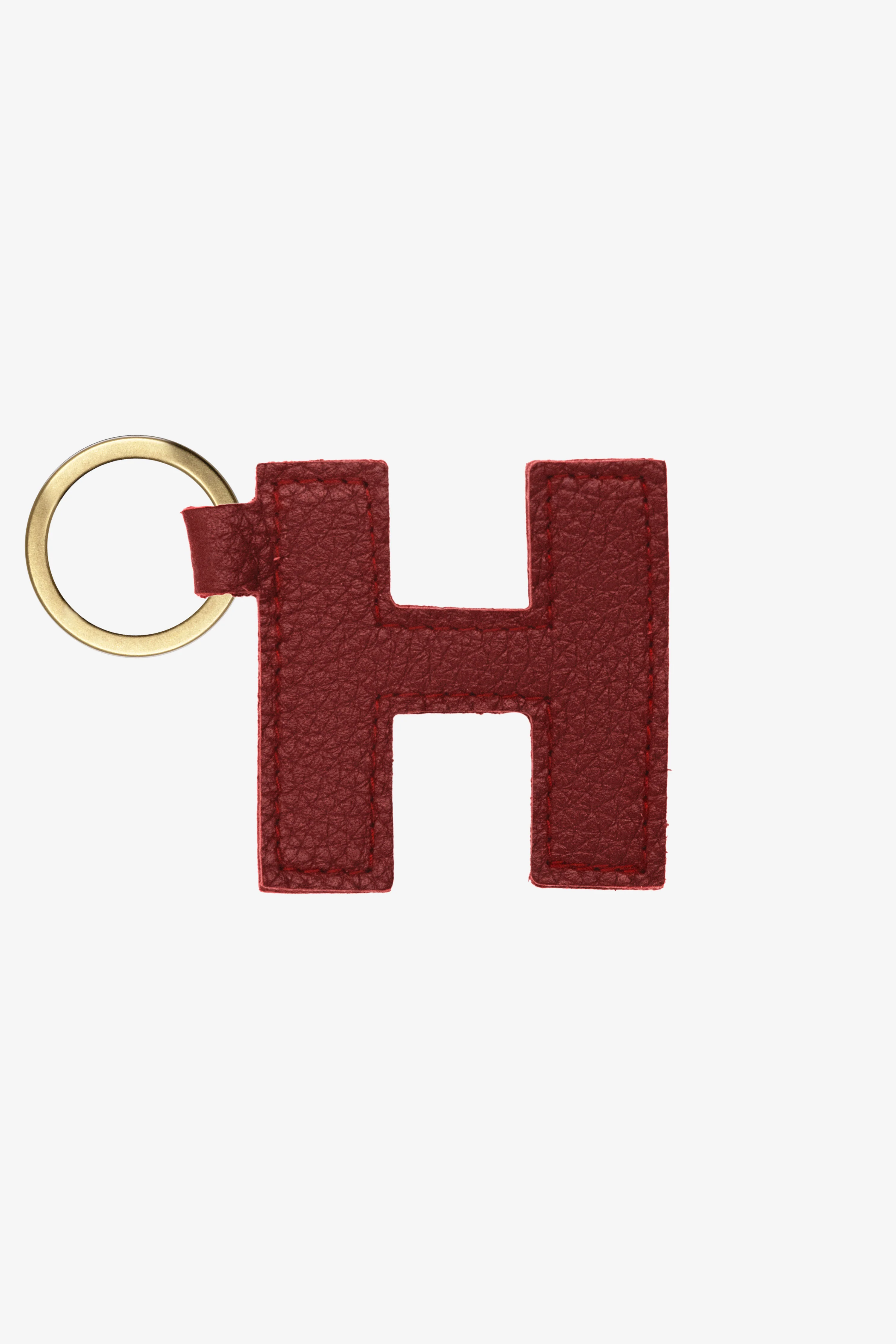 RLH520 - Leather Alphabet Keychain - Image 8