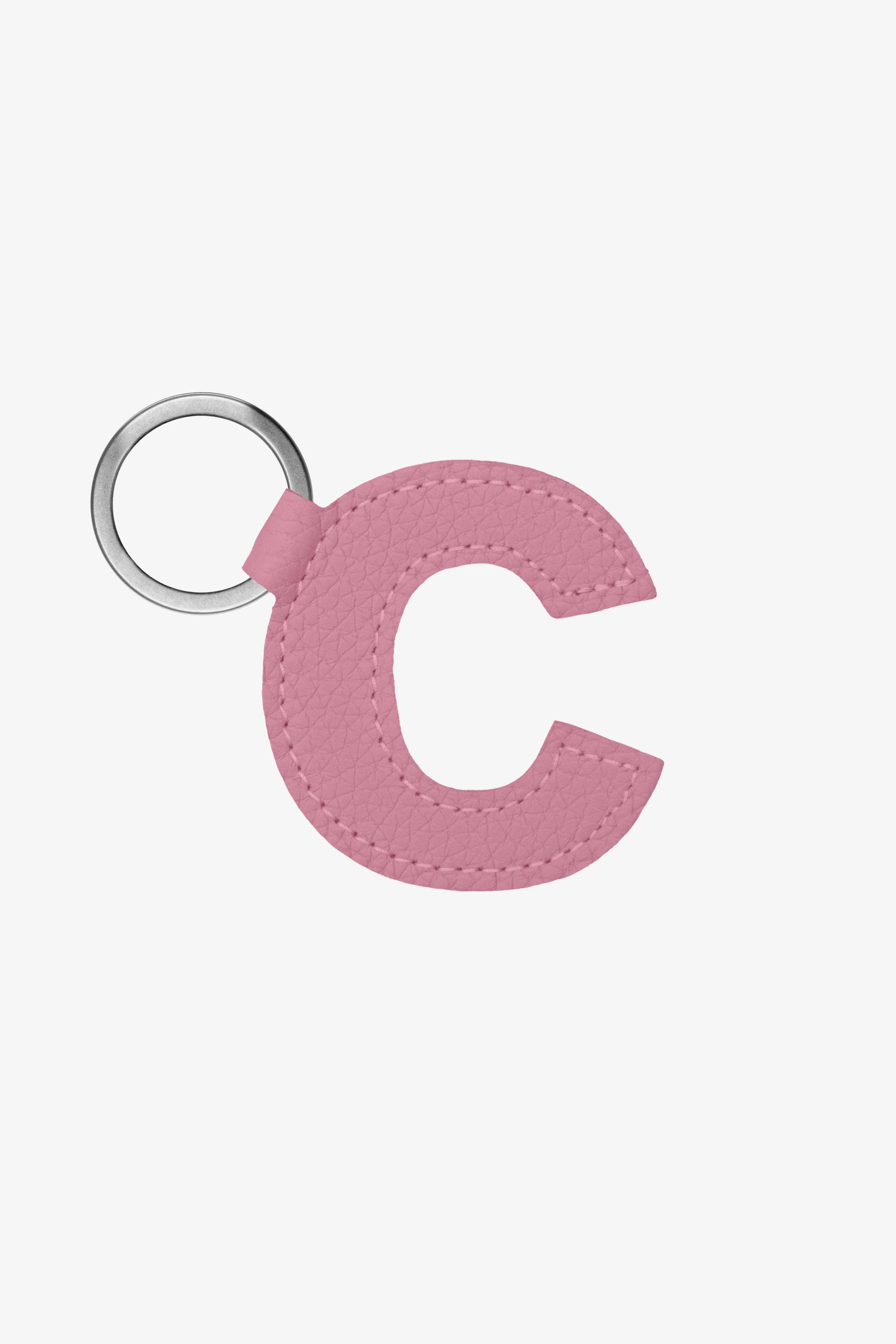 RLH520 - Leather Alphabet Keychain - Image 3